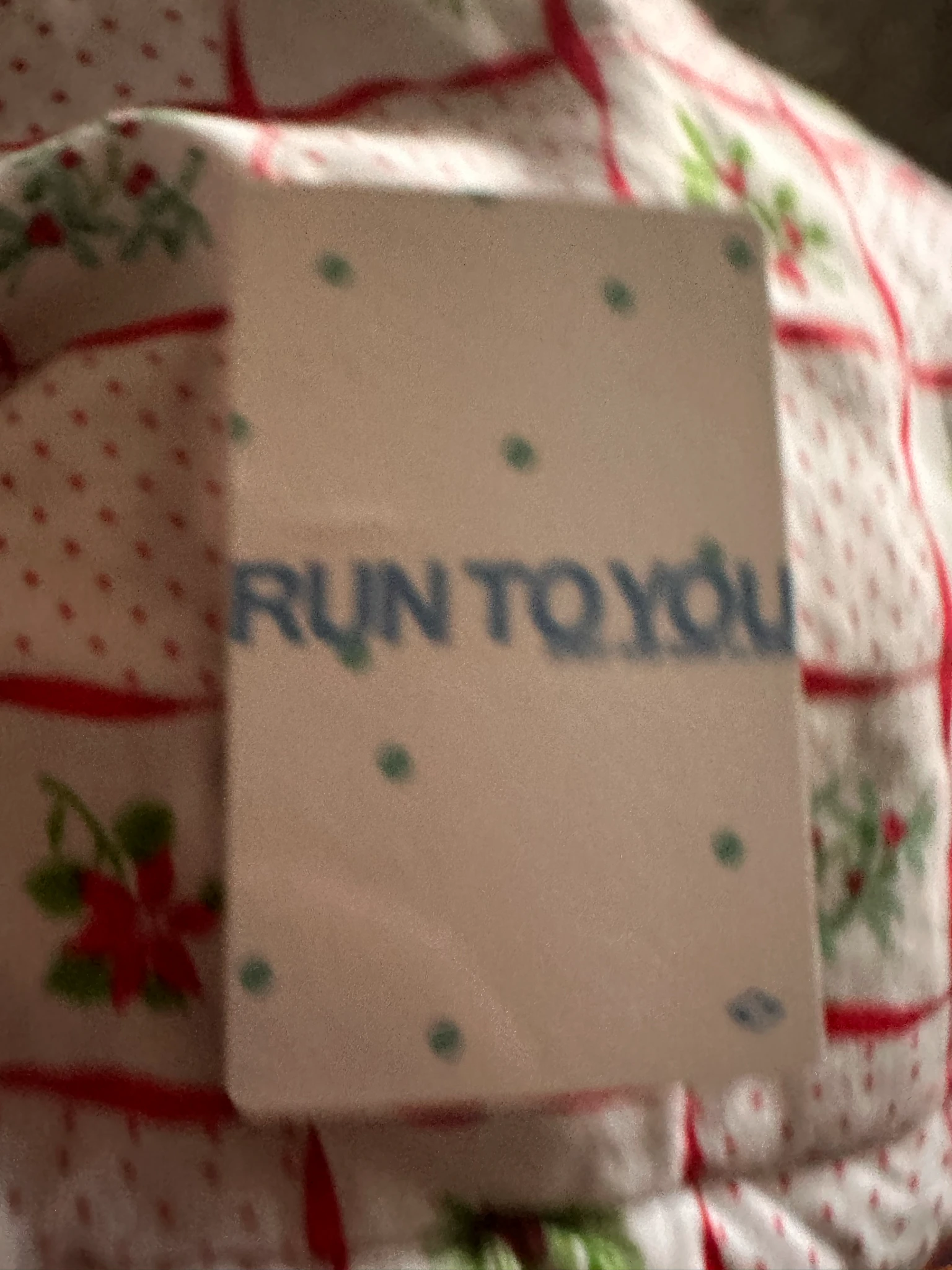 AHOF AHOF - Jeongwoo & Juwon & Daisuke - Run To You Album album photocard heart version listing photo 2