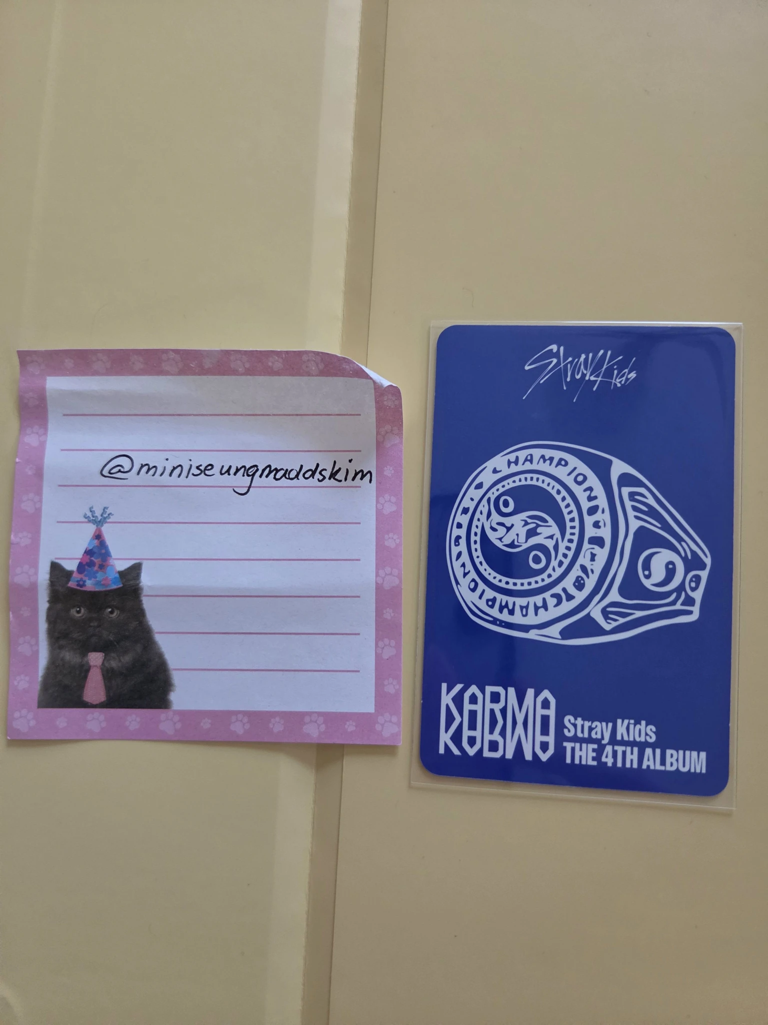Stray Kids Felix Stray Kids - Felix - KARMA Album album photocard accordion version first press only listing photo 2
