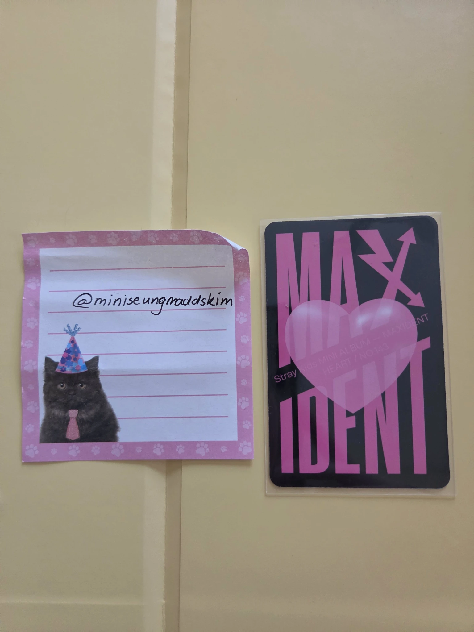 Stray Kids Felix Stray Kids - Felix - Maxident Album album photocard heart version listing photo 2