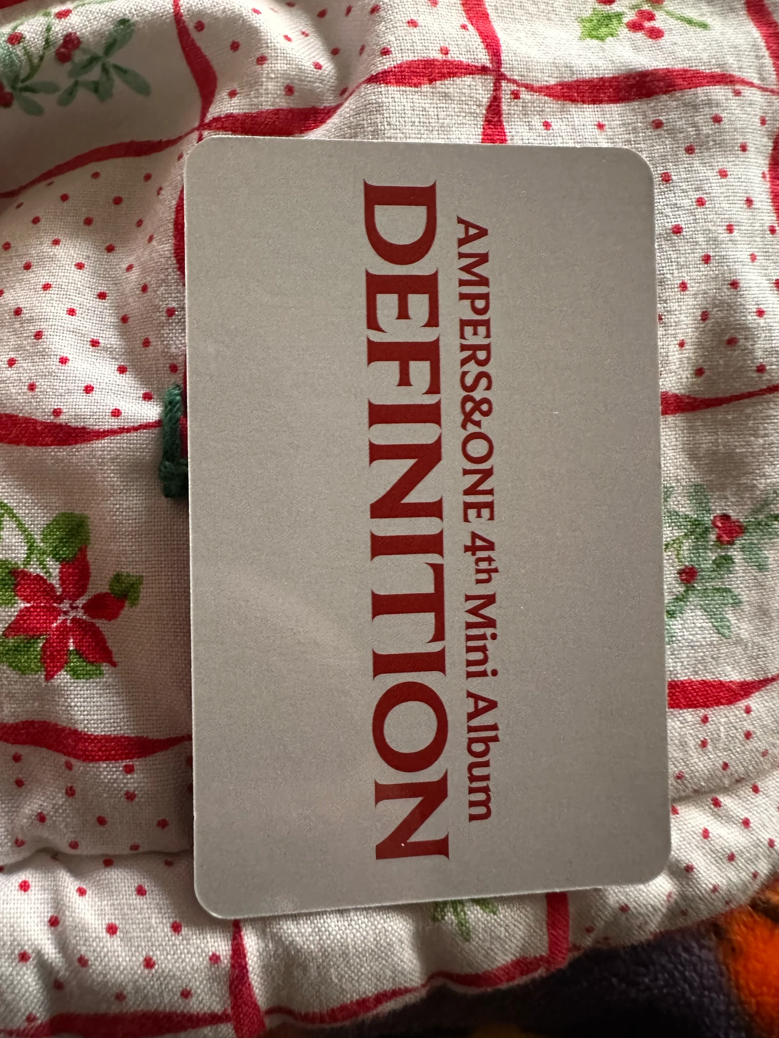 AMPERS&ONE AMPERS&ONE - Jiho & Siyun - DEFINITION Album album photocard listing photo 2