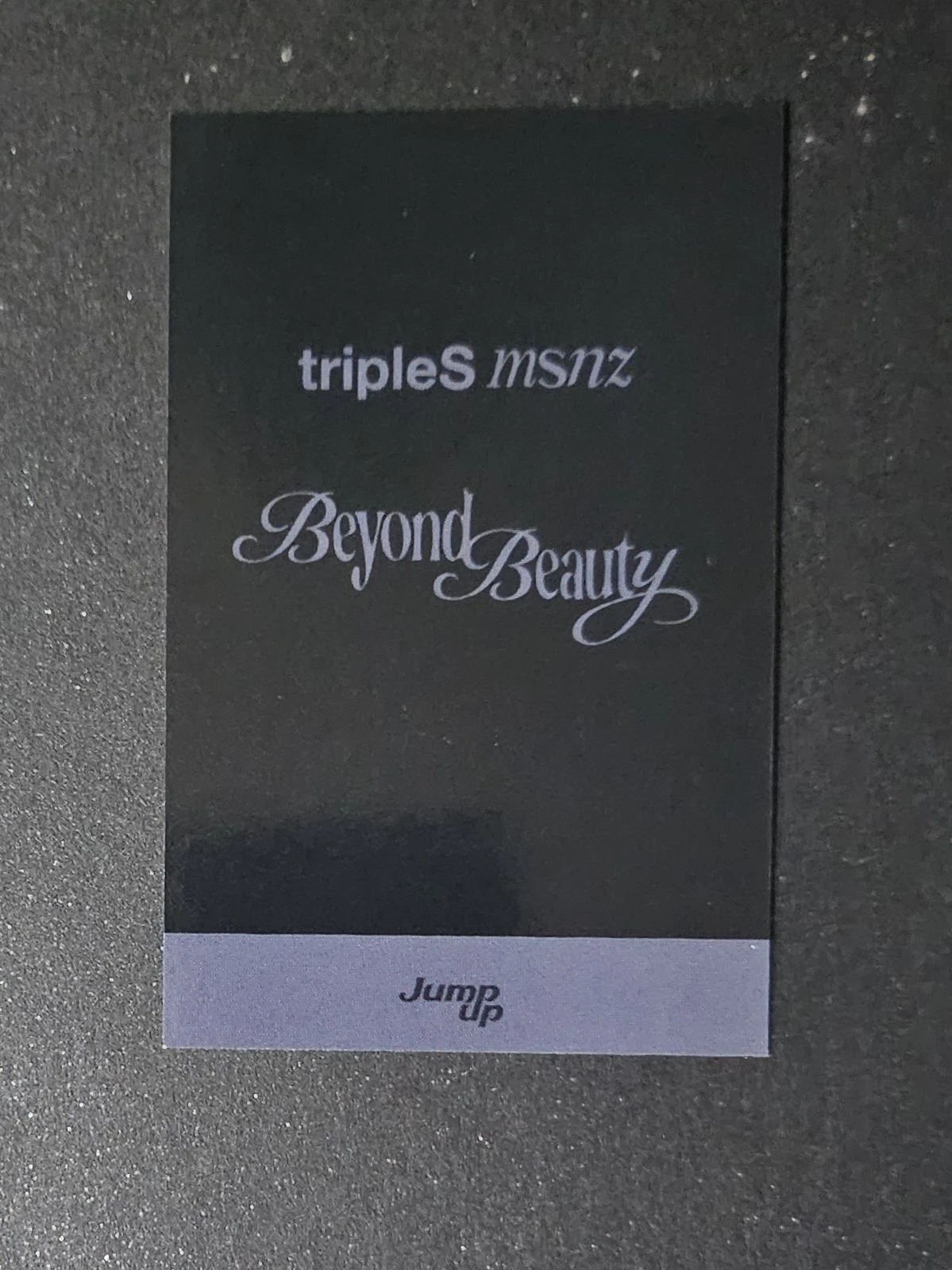 tripleS Jiwoo tripleS - Jiwoo - Beyond Beauty Album pob (pre-order benefit) polaroid jump up listing photo 2