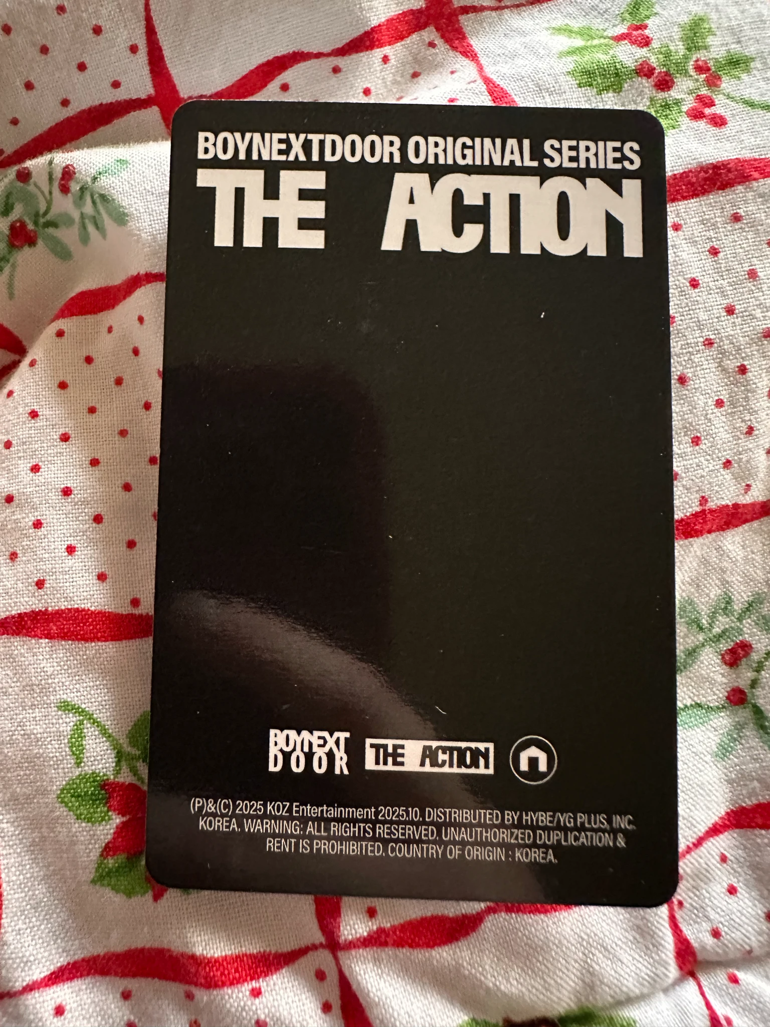 BOYNEXTDOOR Woonhak BOYNEXTDOOR - Woonhak - The Action Album general market frame version listing photo 2