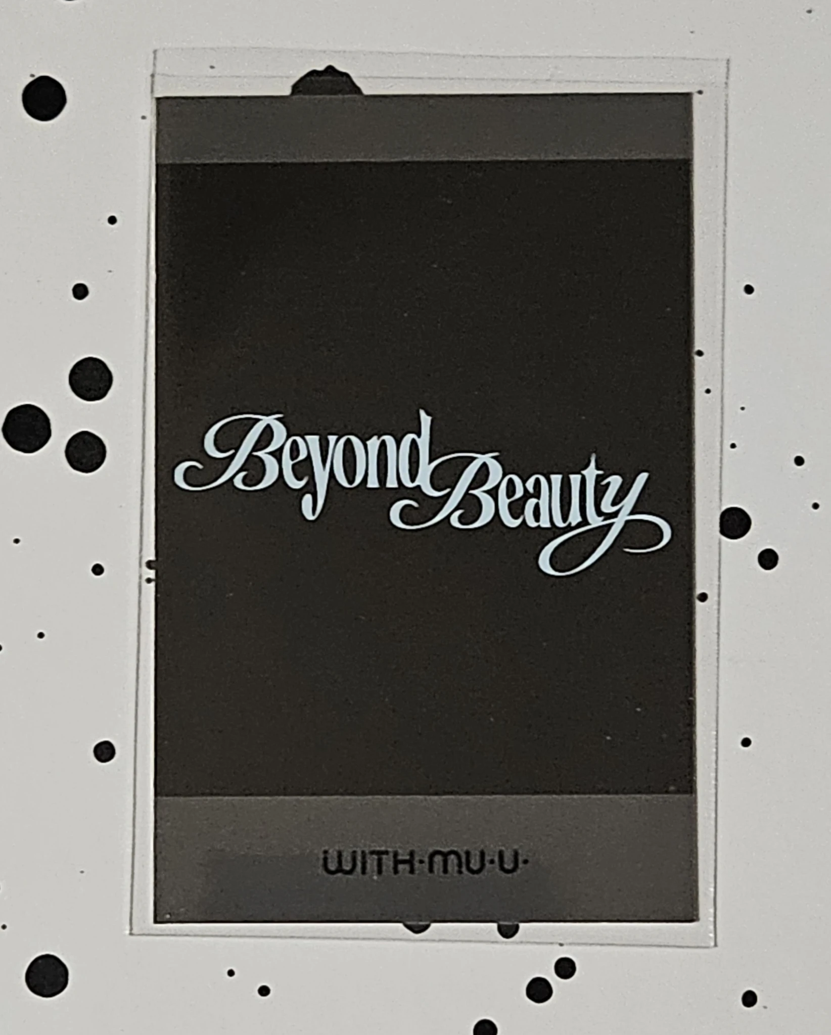 tripleS Nien tripleS - Nien - Beyond Beauty Album pob (pre-order benefit) withmuu/withdrama fansign polaroid listing photo 2