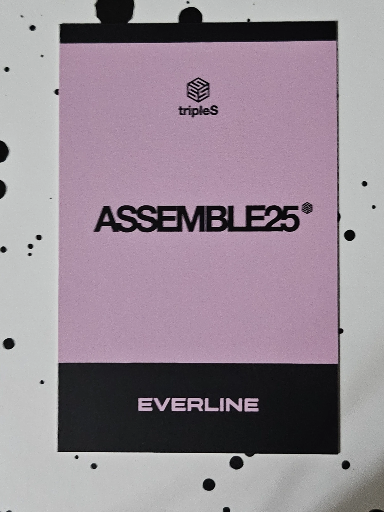 tripleS Jiyeon tripleS - Jiyeon - Assemble25 Album pob (pre-order benefit) everline listing photo 2