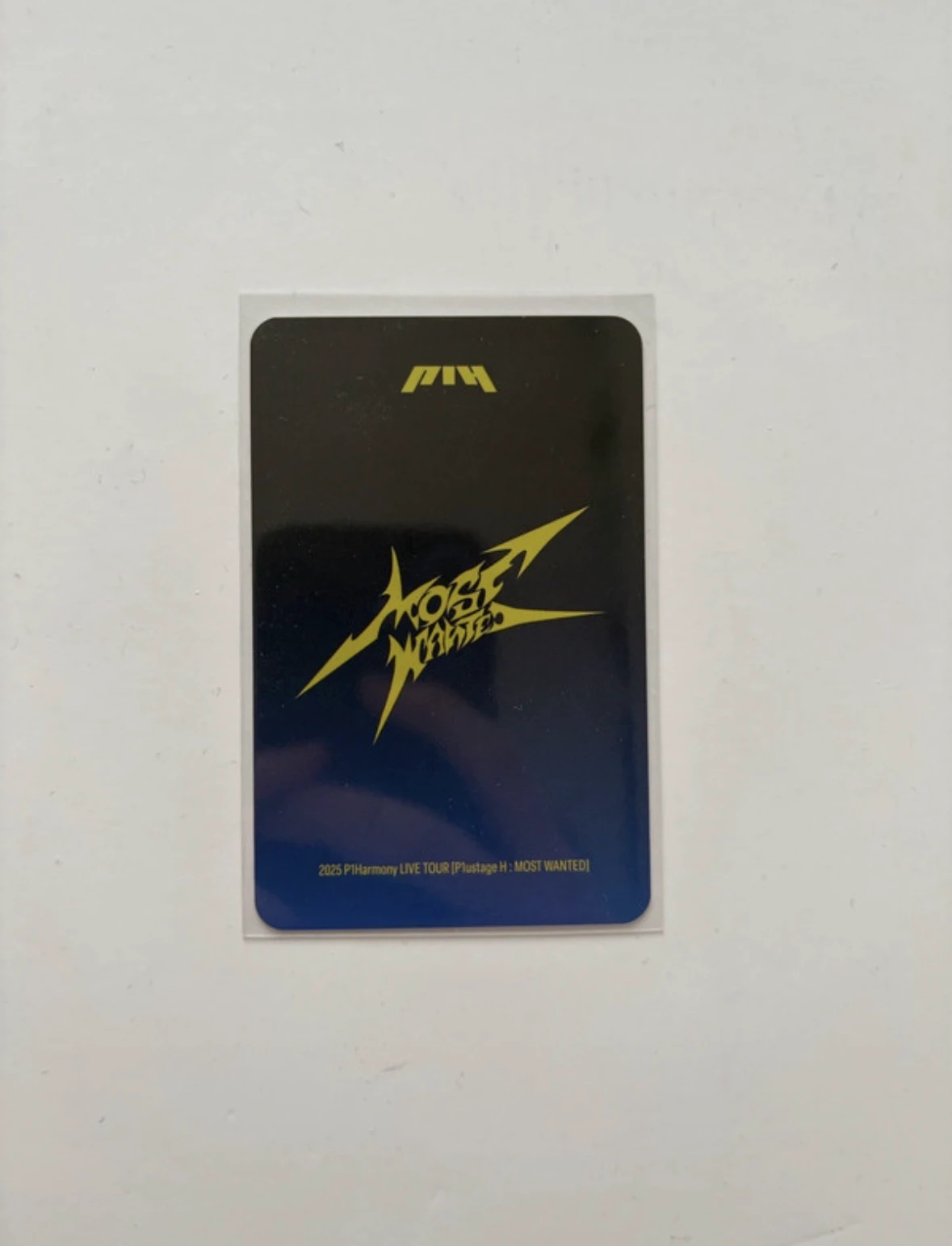 P1Harmony Theo P1Harmony - Theo - 2025 P1Harmony LIVE TOUR [P1ustage H : MOST WANTED] Event merch photocard purchase benefit tour merch listing photo 2