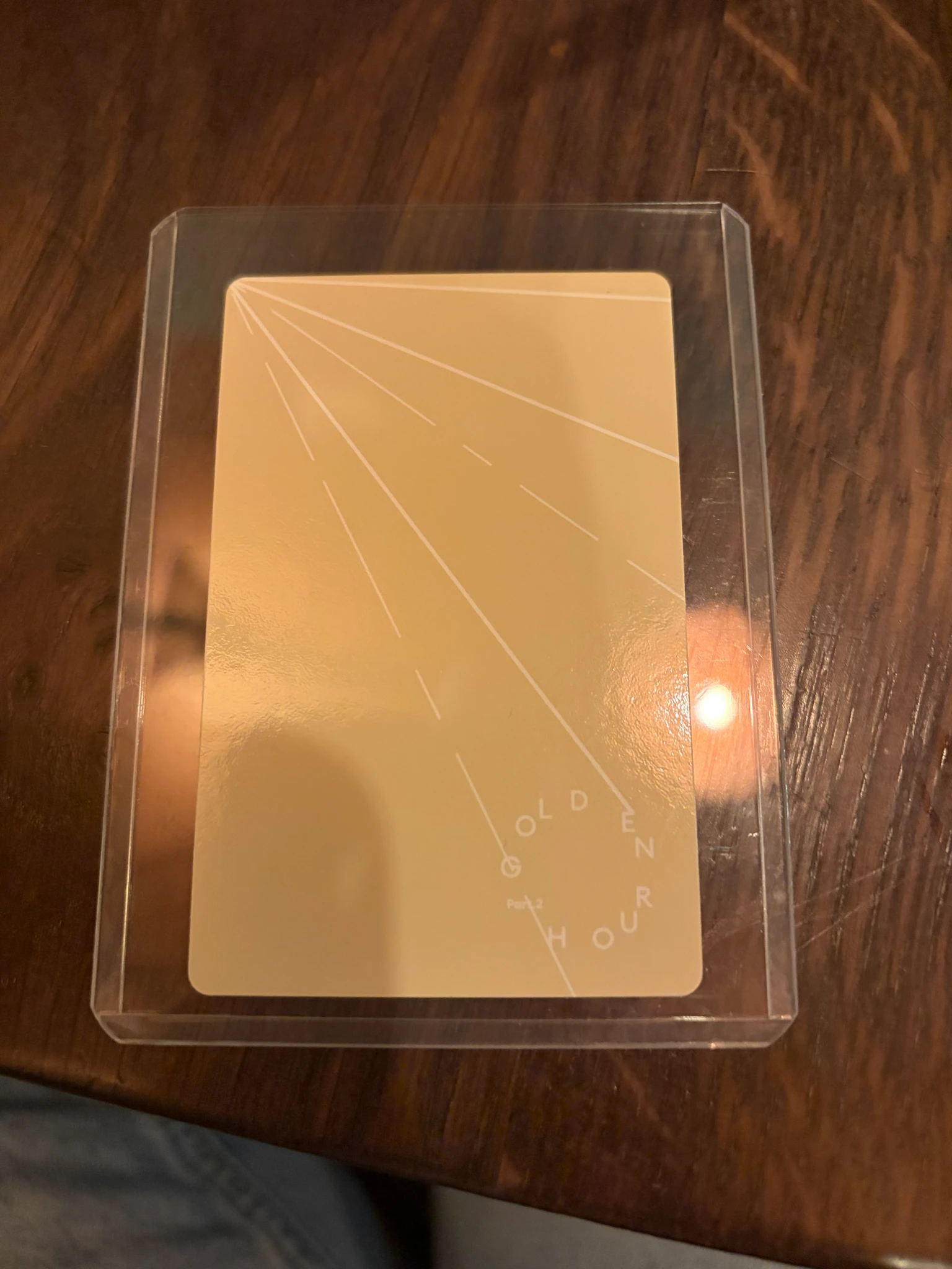ATEEZ Yeosang ATEEZ - Yeosang - Golden Hour : Part.2 Album A version album photocard for version listing photo 2