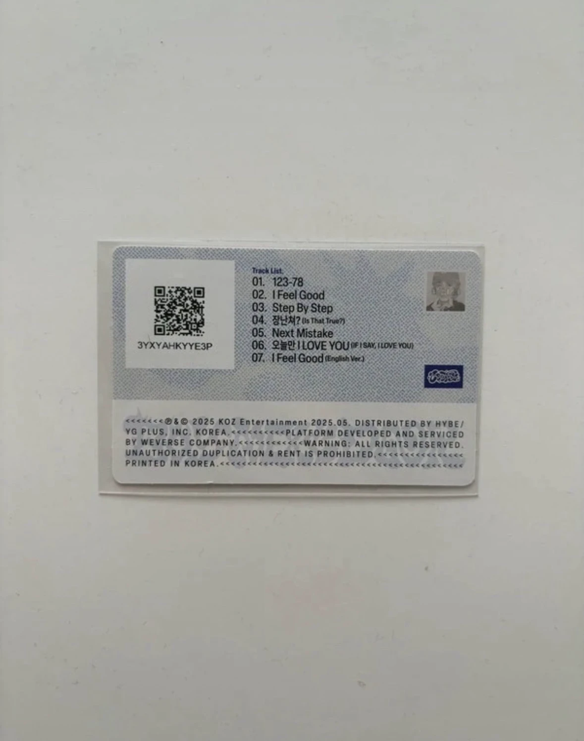 BOYNEXTDOOR Leehan BOYNEXTDOOR - Leehan - No Genre Album weverse album version id card listing photo 2
