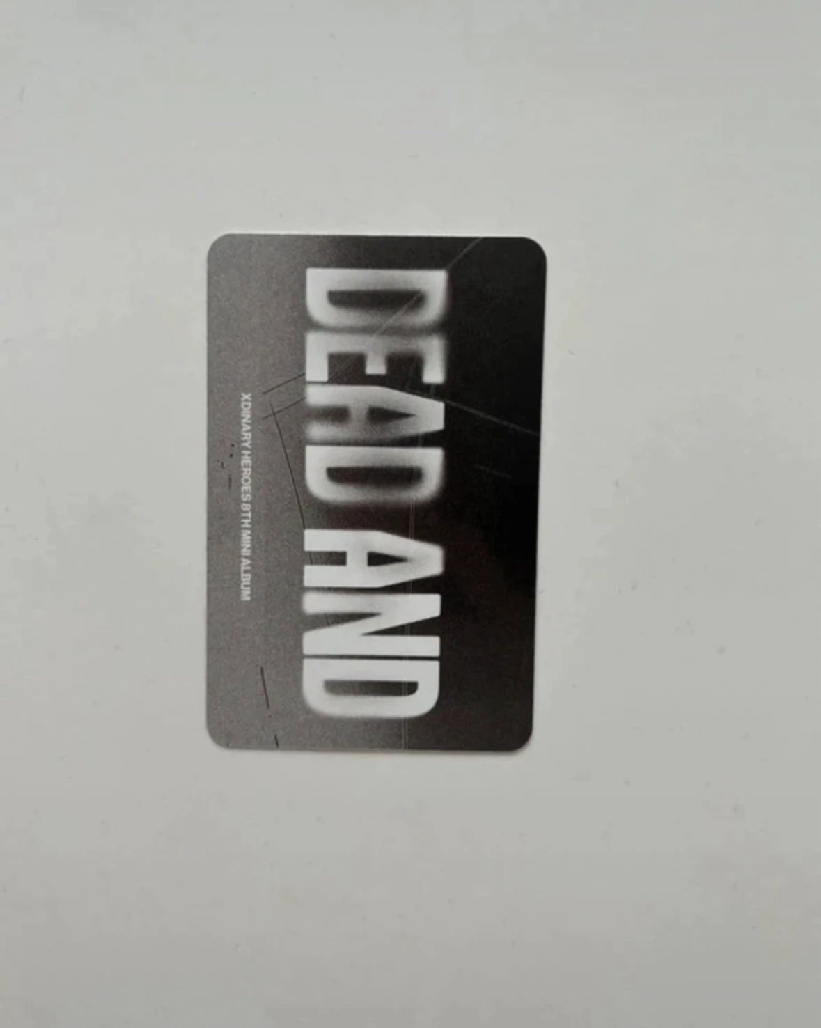 Xdinary Heroes Jun Han Xdinary Heroes - Jun Han - DEAD AND Album album photocard hero version listing photo 2