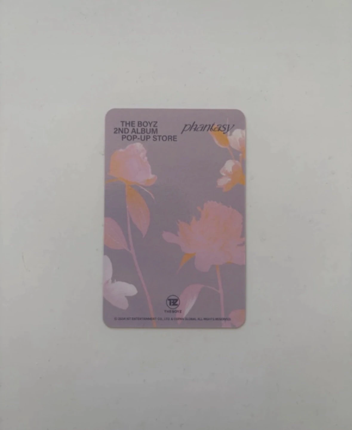 THE BOYZ Sangyeon THE BOYZ - Sangyeon - Phantasy POP-UP Store Event entrance benefit listing photo 2
