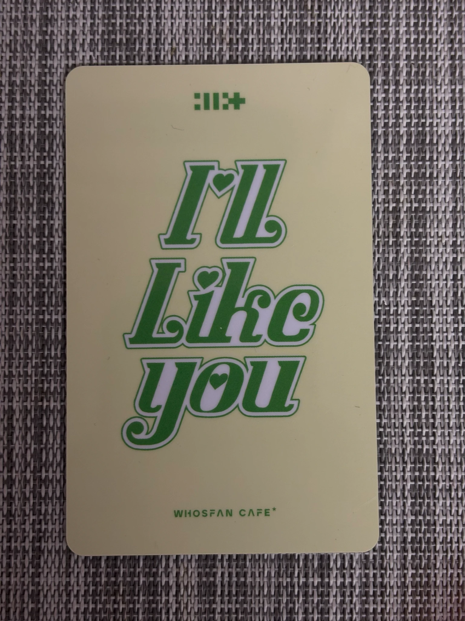 ILLIT Wonhee ILLIT - Wonhee - I'LL LIKE YOU Album whosfan lucky draw listing photo 2