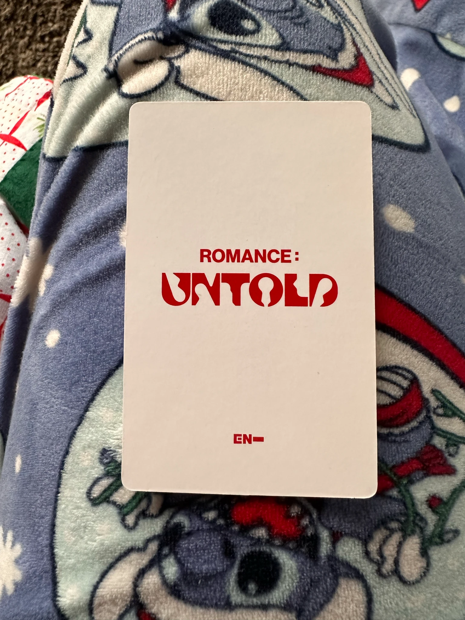 ENHYPEN Evan (Heeseung) ENHYPEN - Heeseung - ROMANCE: UNTOLD Album korean album album photocard engene version A version listing photo 2