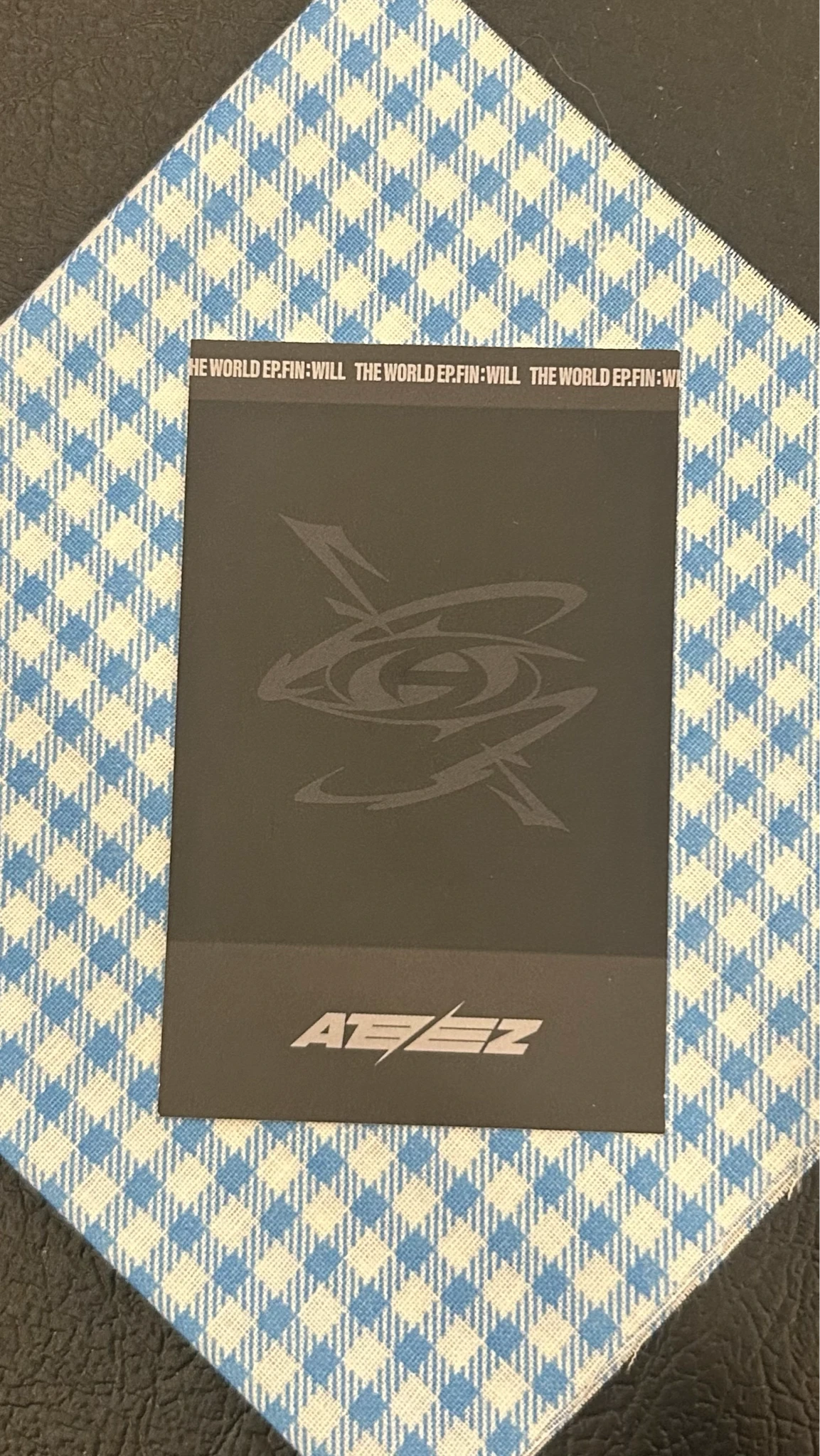 ATEEZ Yunho ATEEZ - Yunho - THE WORLD EP.FIN: WILL Album album photocard platform version listing photo 2