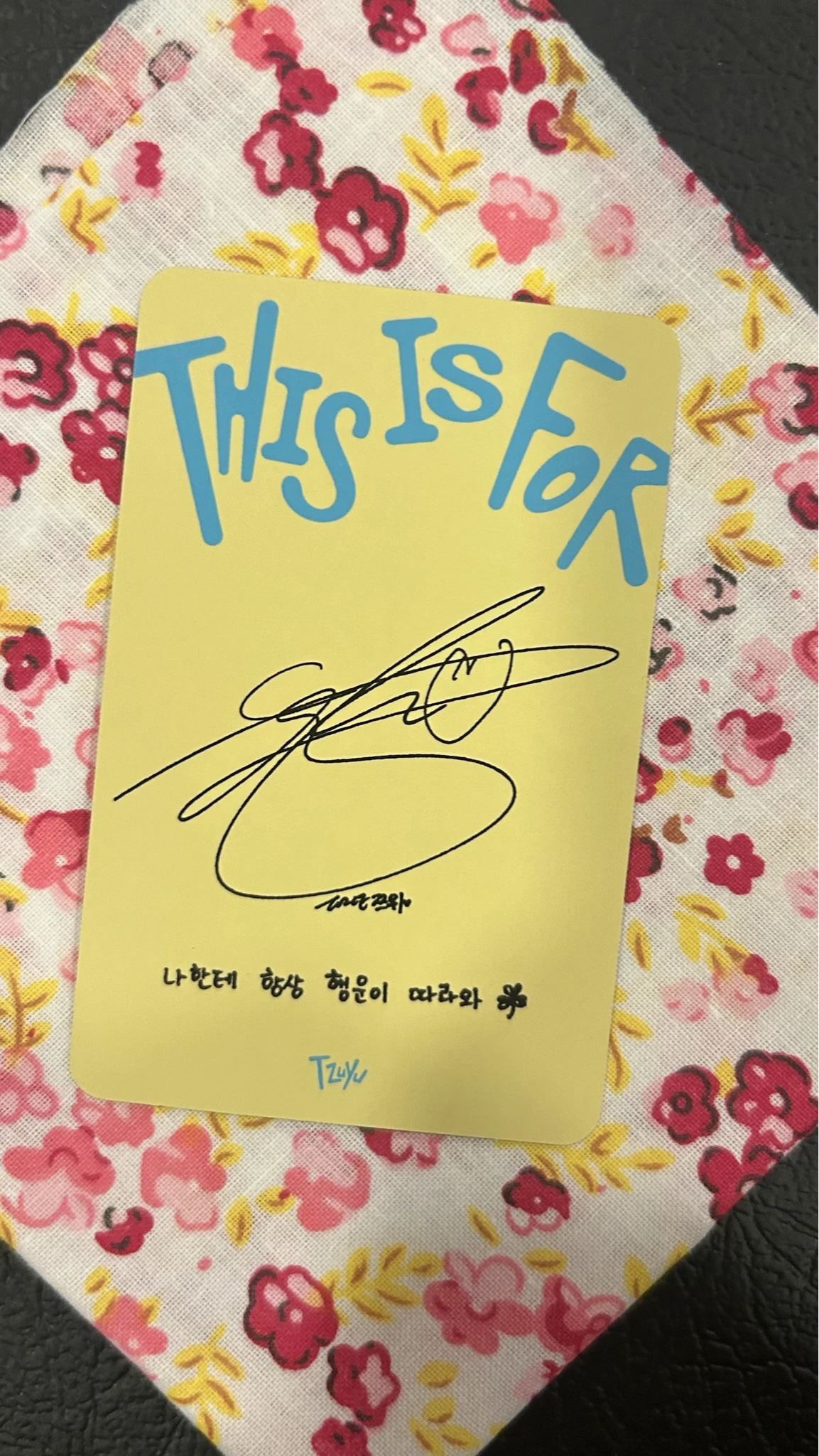 TWICE Tzuyu TWICE-Tzuyu-Album-this is for listing photo 2