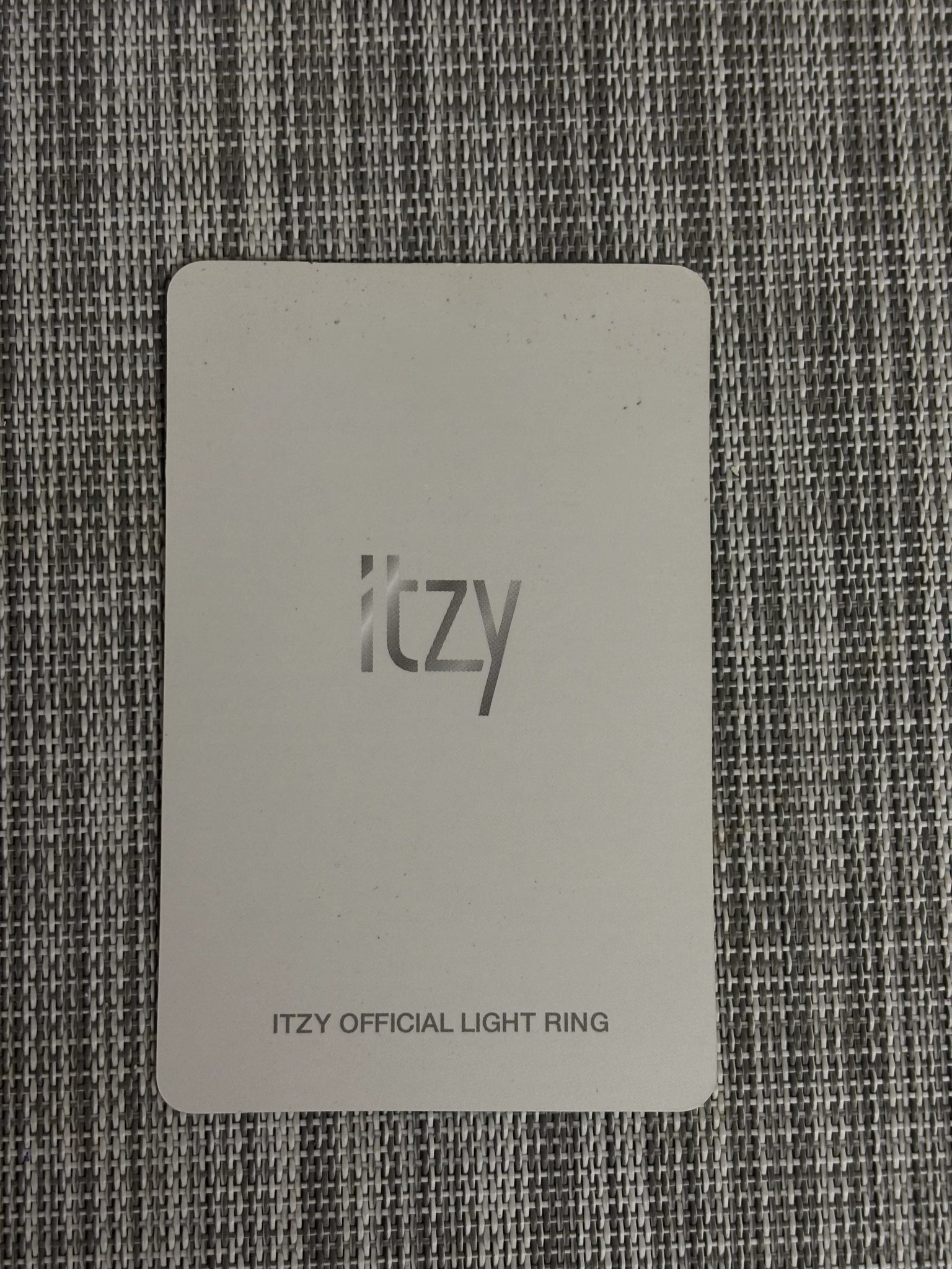 ITZY Yeji ITZY - Yeji - Light Ring V1 Other photocard set listing photo 2