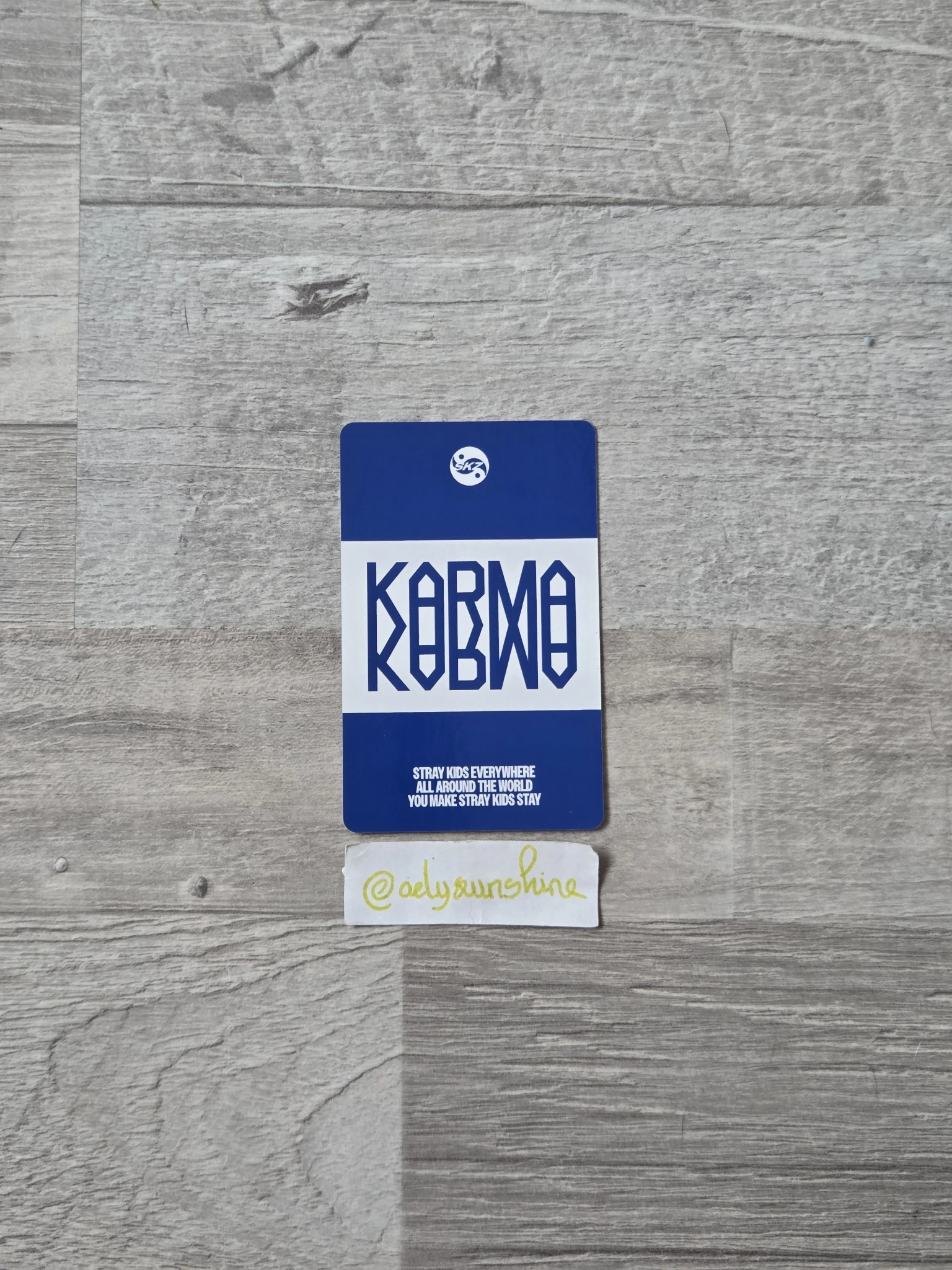 Stray Kids Bang Chan Stray Kids - Bang Chan - KARMA Album fans shop video call fansign listing photo 2