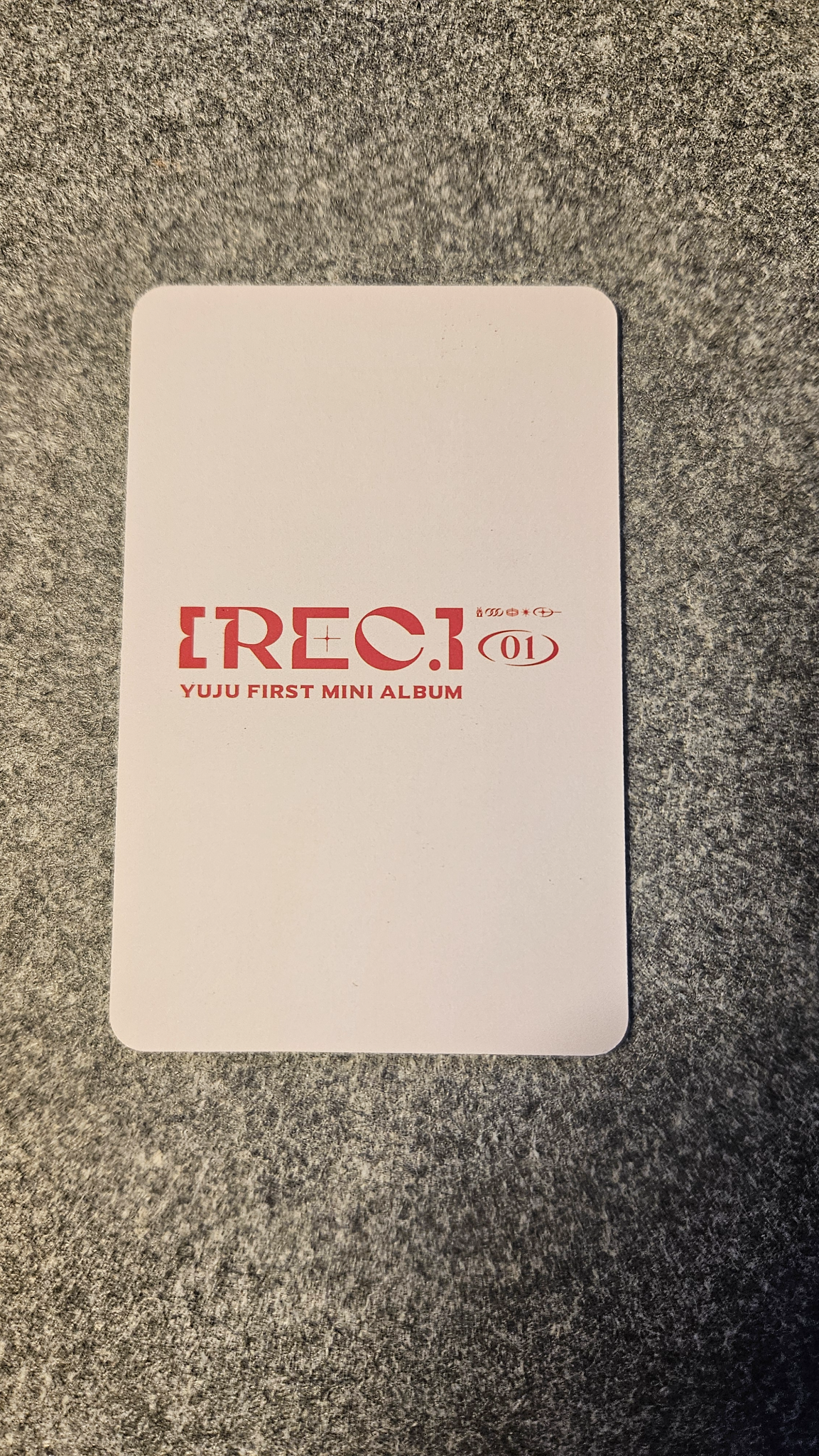 Yuju Yuju Yuju - Yuju - REC. Album pre-order benefit (pob) synnara listing photo 2