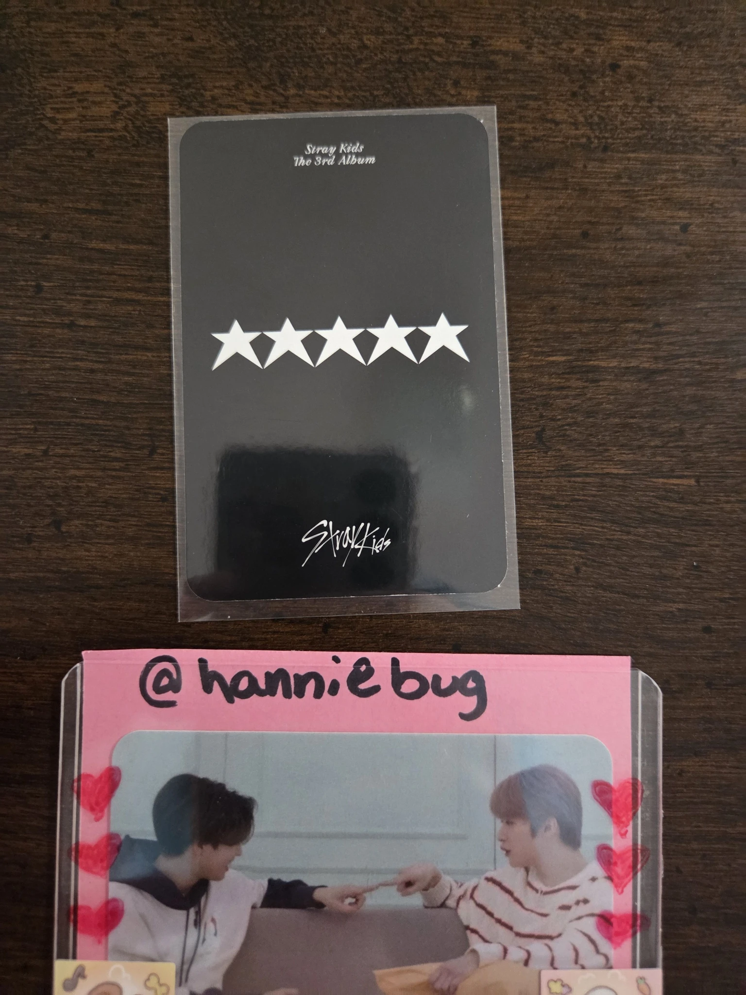 Stray Kids Hyunjin Stray Kids - Hyunjin - 5-STAR Album pre-order benefit (pob) jyp shop listing photo 2