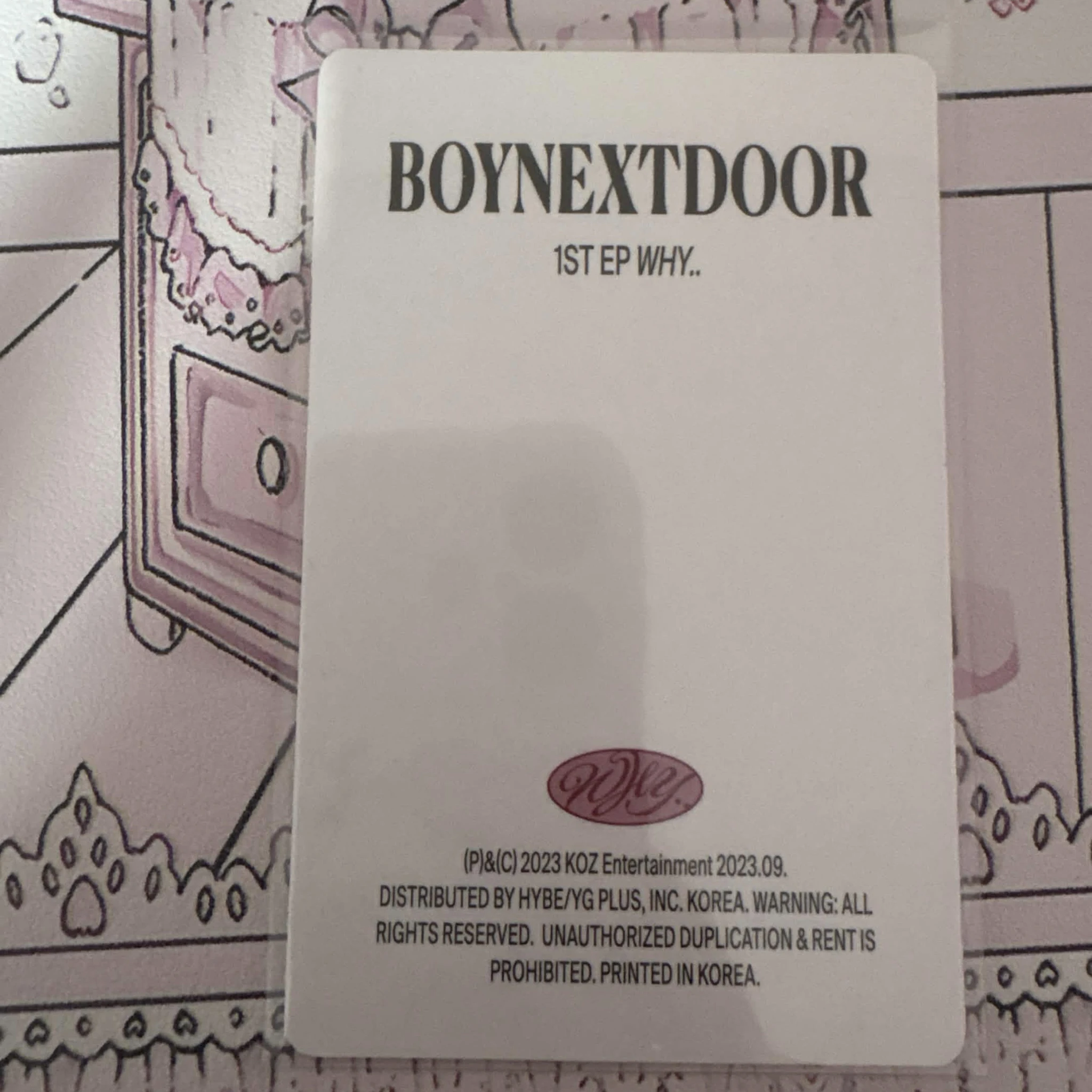 BOYNEXTDOOR Riwoo BOYNEXTDOOR - Riwoo - WHY.. Album Dazed ver. set A listing photo 2