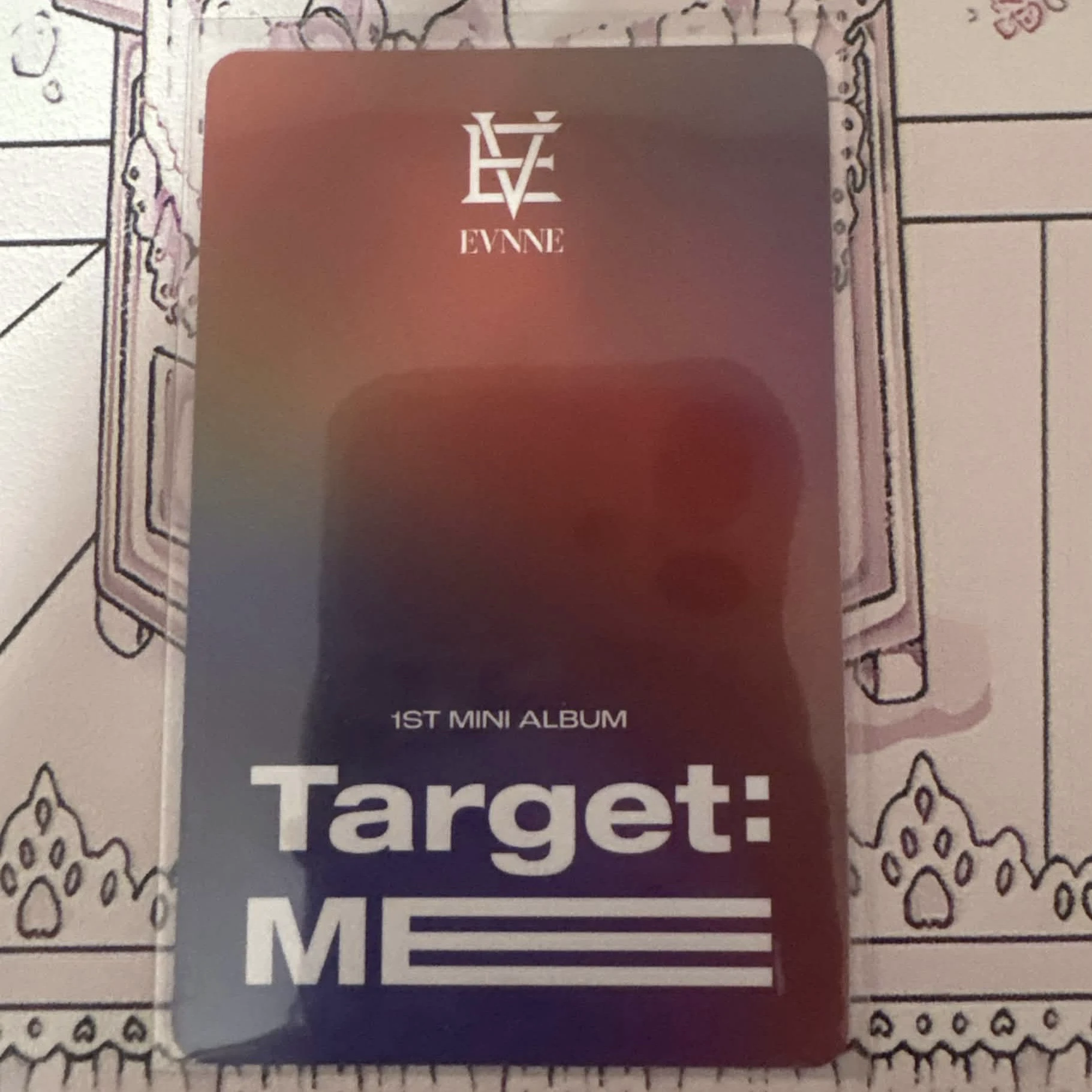 EVNNE Keita EVNNE - Keita - Target: ME Album album photocard E version listing photo 2