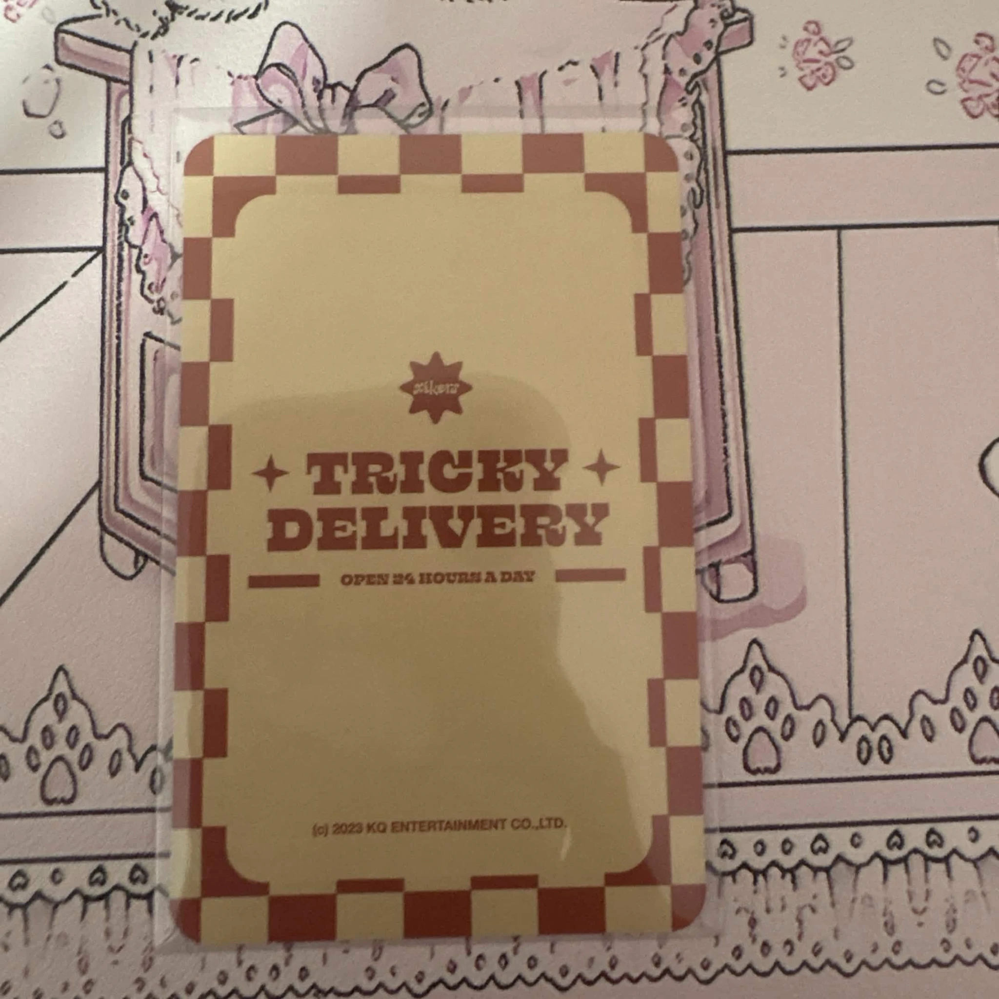 xikers Hunter xikers - Hunter - HOUSE OF TRICKY : Doorbell Ringing Album pop-up soundwave trading card pop-up cafe cafe event merch photocard listing photo 2