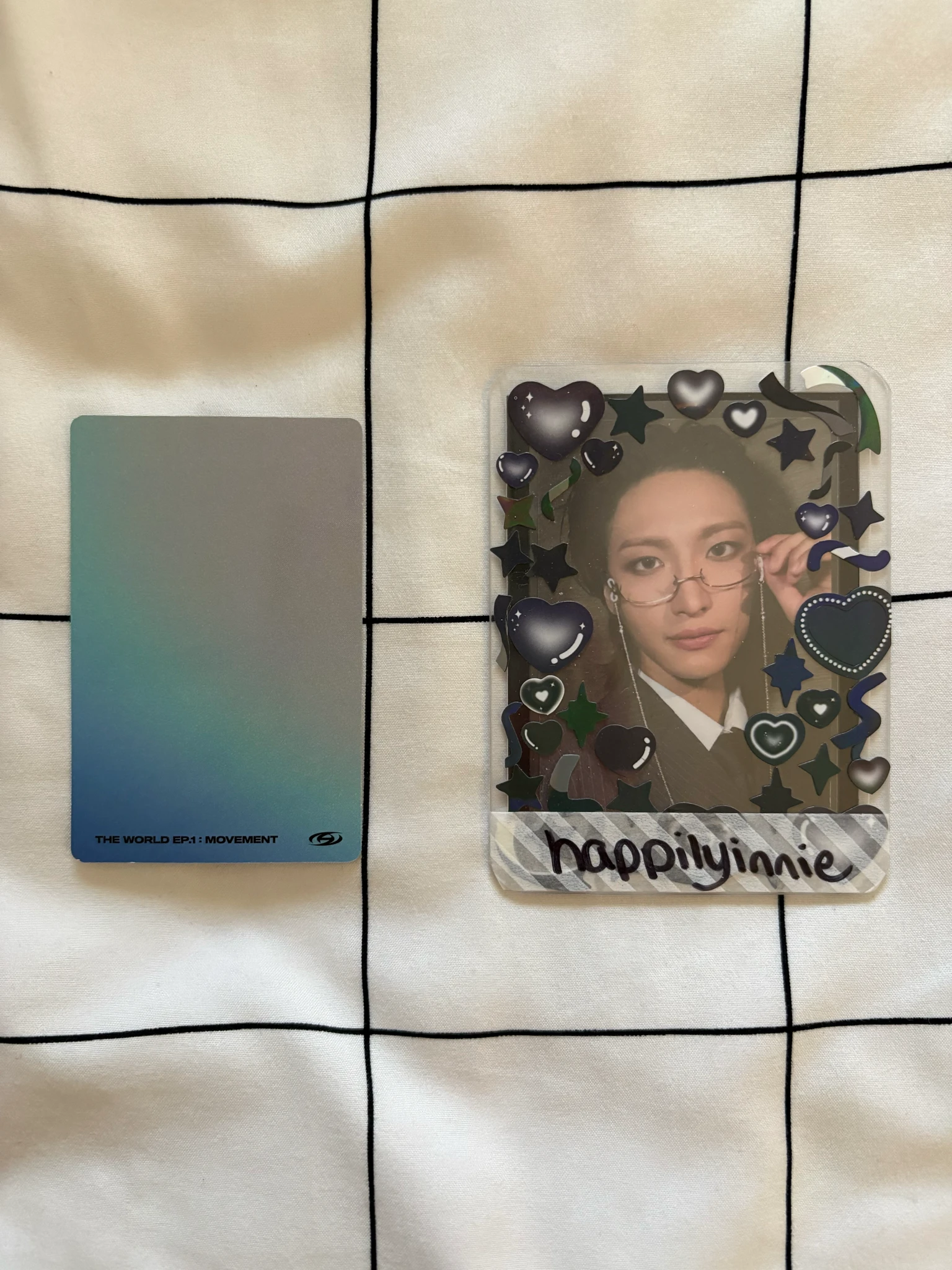 ATEEZ Wooyoung ATEEZ - Wooyoung - THE WORLD EP.1 : MOVEMENT Album album photocard A version version 1 listing photo 2