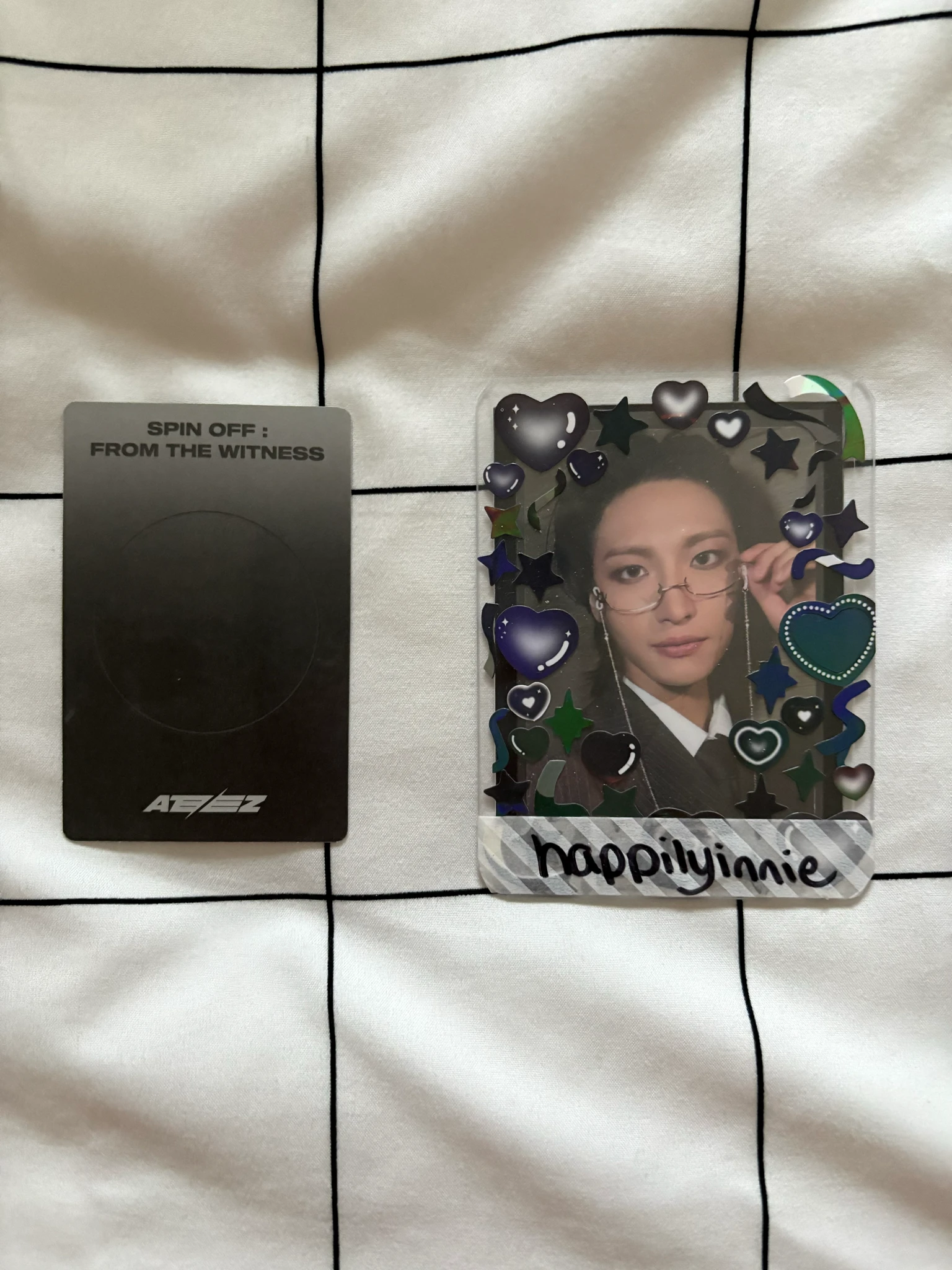 ATEEZ Wooyoung ATEEZ - Wooyoung - SPIN OFF : FROM THE WITNESS Album album photocard witness version version 2 listing photo 2