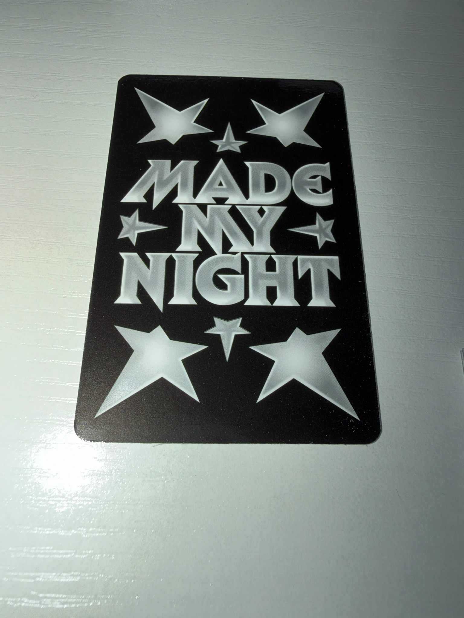 LE SSERAFIM Kim Chaewon LE SSERAFIM - Kim Chaewon - Made My Night Album album photocard chemical night version listing photo 2