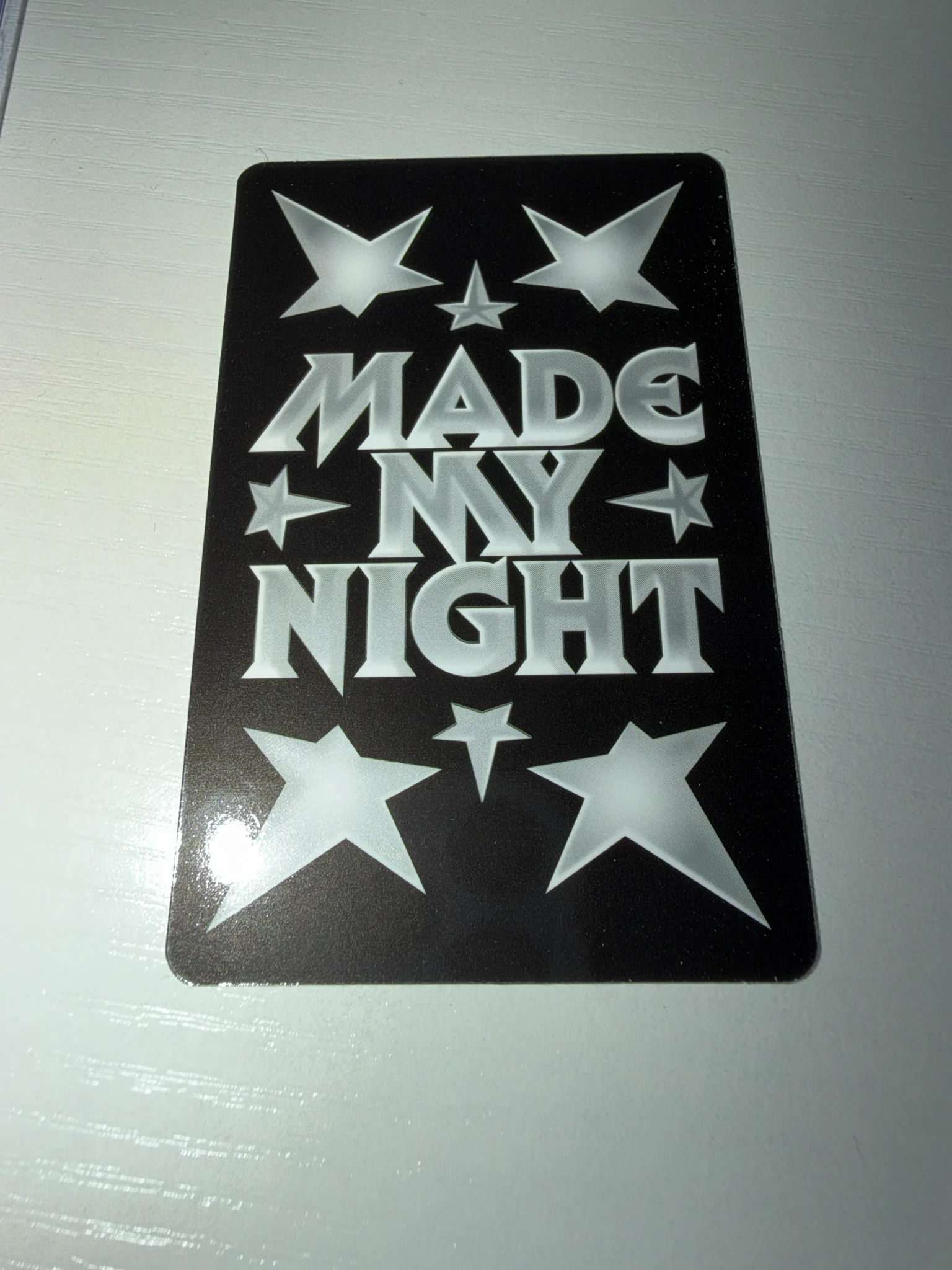 LE SSERAFIM Kim Chaewon LE SSERAFIM - Kim Chaewon - Made My Night Album album photocard chemical night version listing photo 2