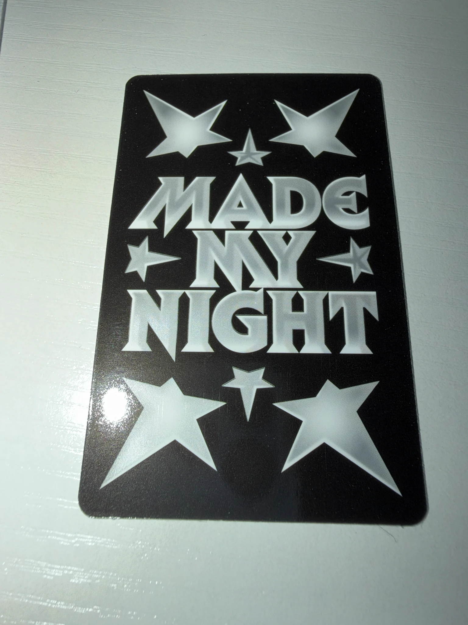 LE SSERAFIM Huh Yunjin LE SSERAFIM - Huh Yunjin - Made My Night Album album photocard chemical night version listing photo 2