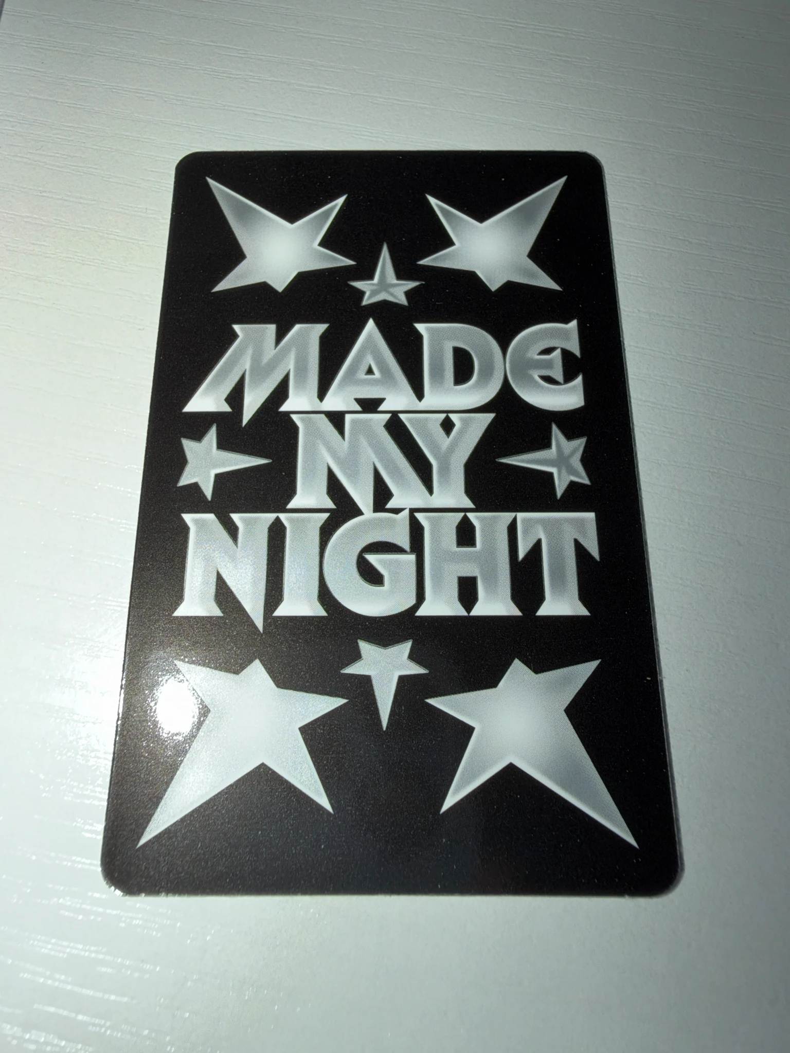 LE SSERAFIM Hong Eunchae LE SSERAFIM - Hong Eunchae - Made My Night Album album photocard chemical night version listing photo 2