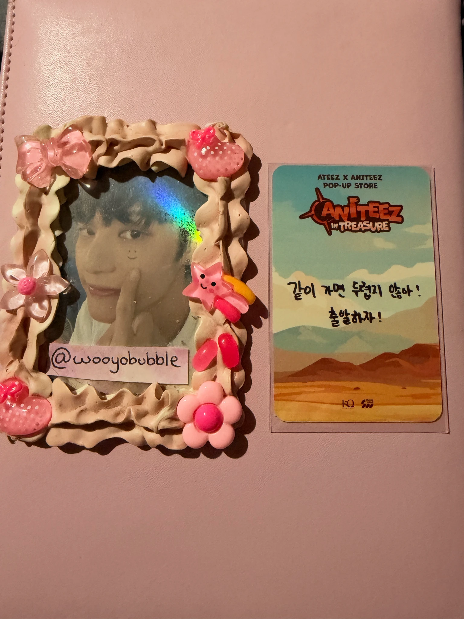 ATEEZ Wooyoung ATEEZ - Wooyoung - ANITEEZ IN TREASURE Other pop-up store listing photo 2