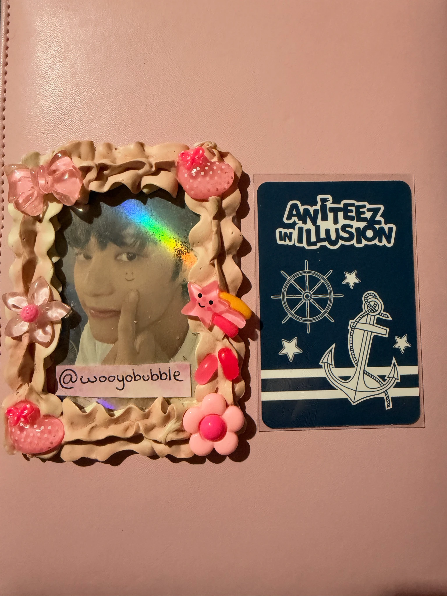 ATEEZ Wooyoung ATEEZ - Wooyoung - ANITEEZ IN ILLUSION Other trading card listing photo 2