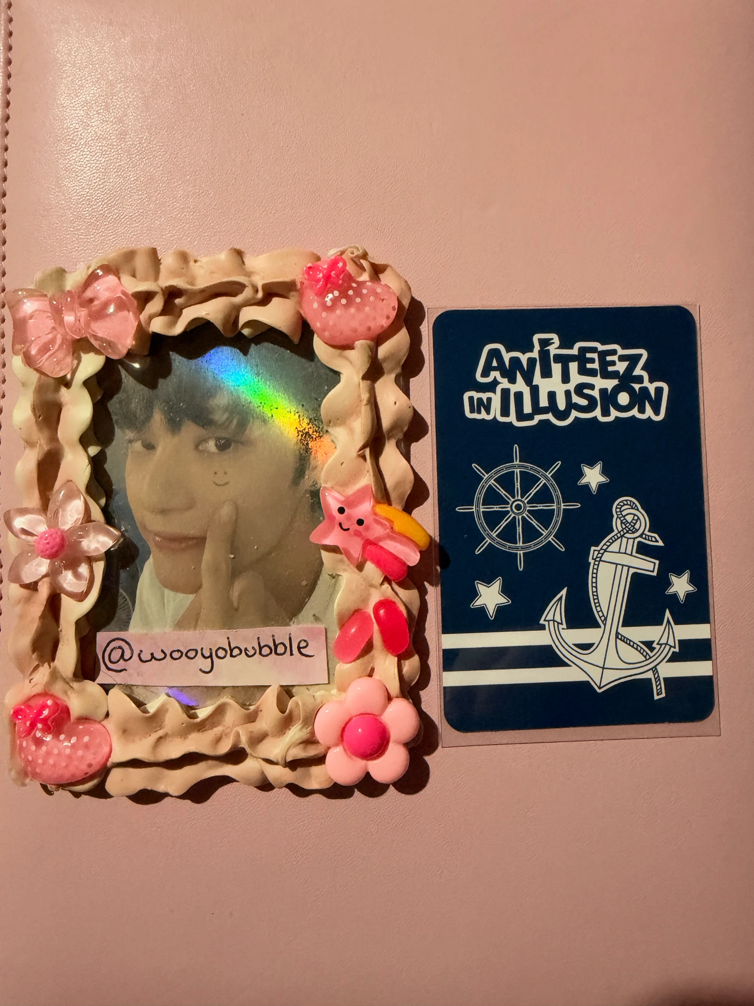 ATEEZ Wooyoung ATEEZ - Wooyoung - ANITEEZ IN ILLUSION Other trading card listing photo 2