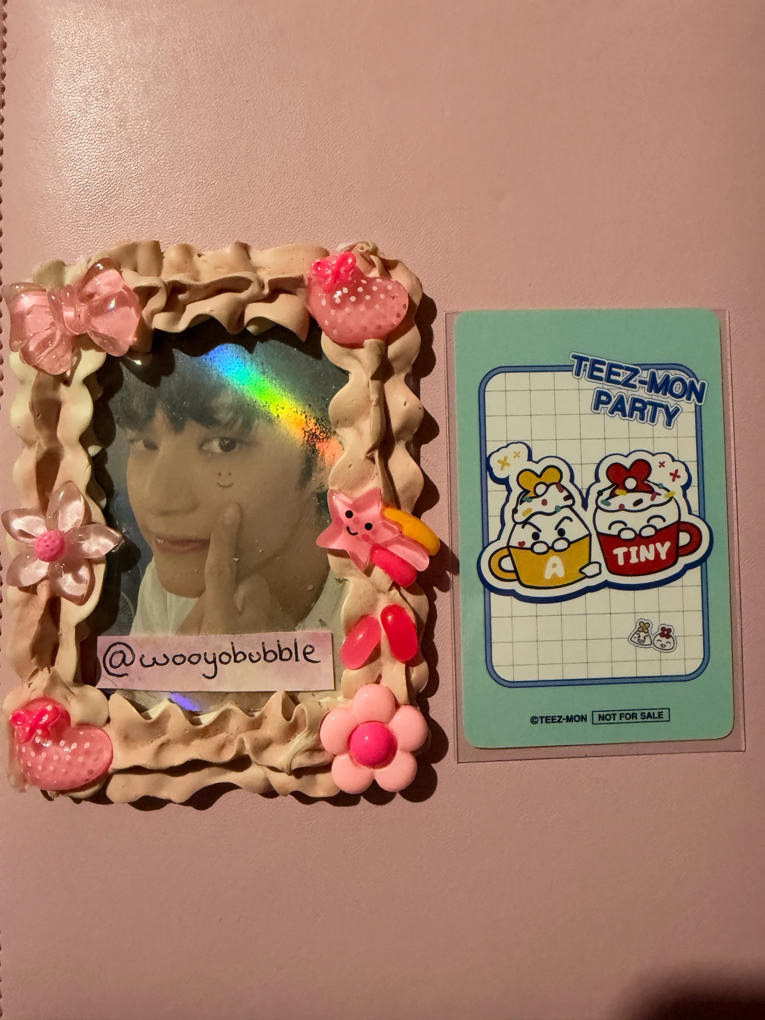 ATEEZ Wooyoung ATEEZ - Wooyoung - TEEZ-MON PARTY Other merch photocard doll/figure listing photo 2