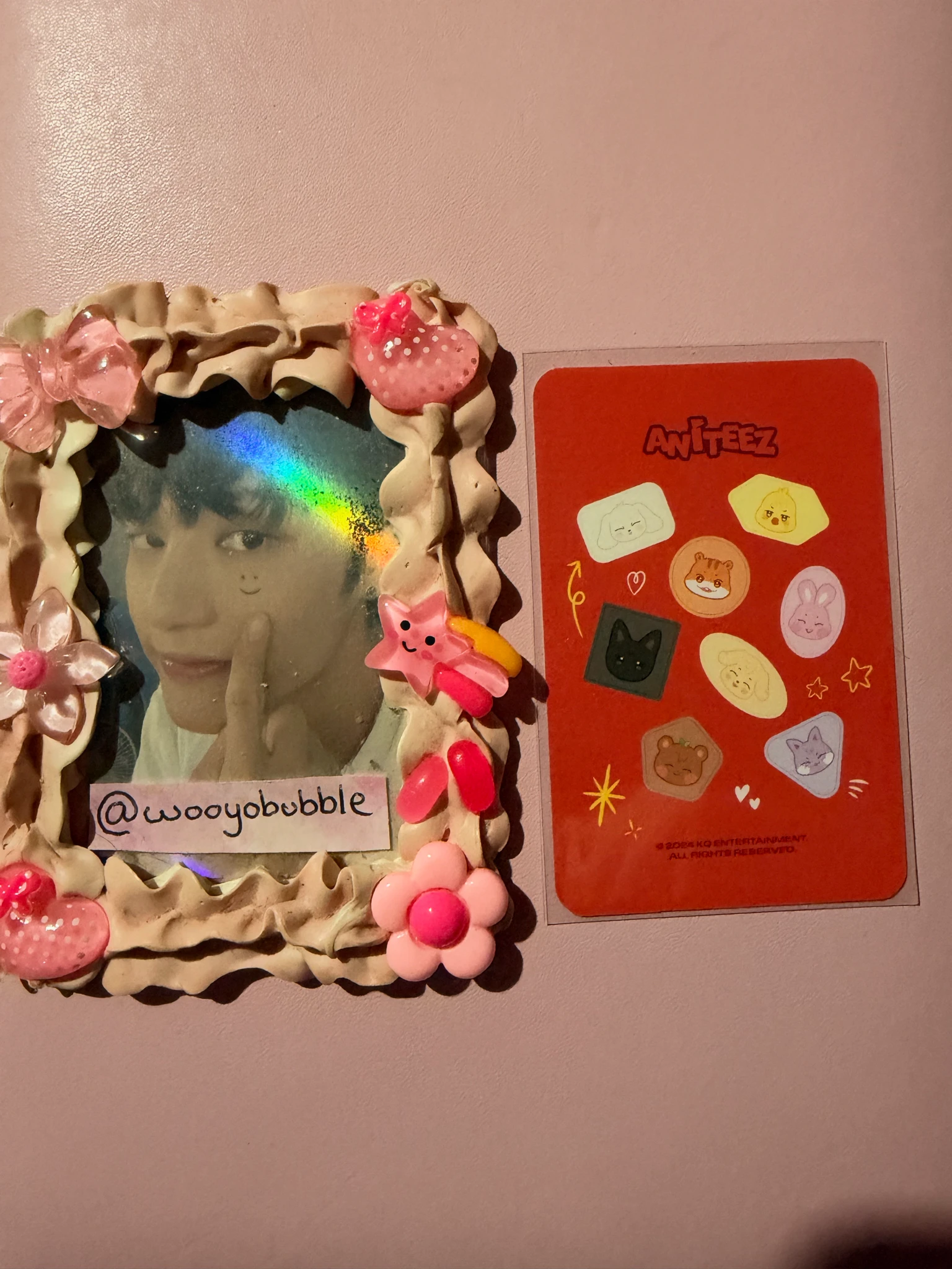 ATEEZ Wooyoung ATEEZ - Wooyoung - ANITEEZ IN ICE CITY Other binder set listing photo 2