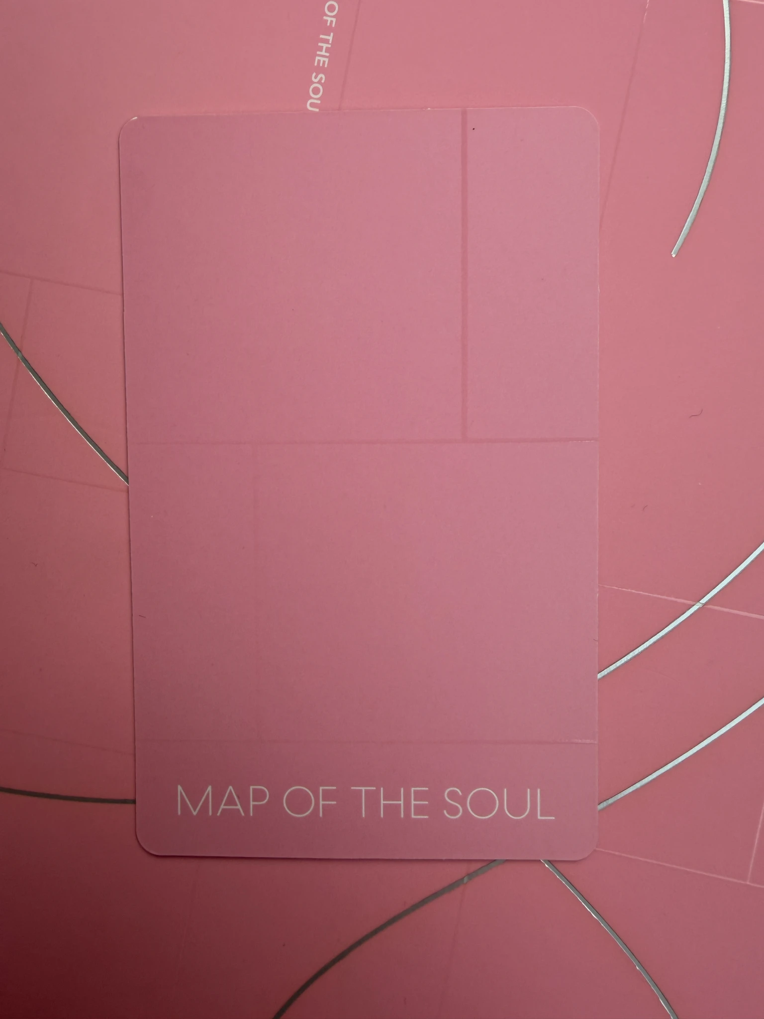 BTS Jimin BTS - Jimin - Map of the Soul: Persona Album album photocard ver. 4 listing photo 2