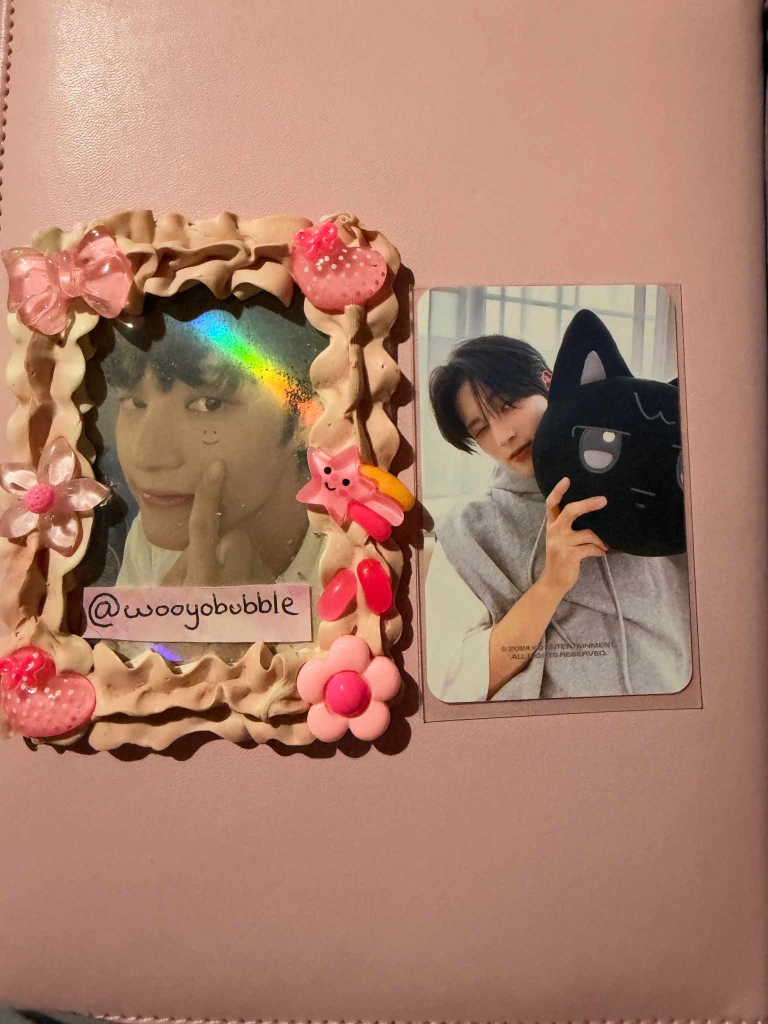 ATEEZ Wooyoung ATEEZ - Wooyoung - ANITEEZ IN ICE CITY  Other cushion double-sided listing photo 2