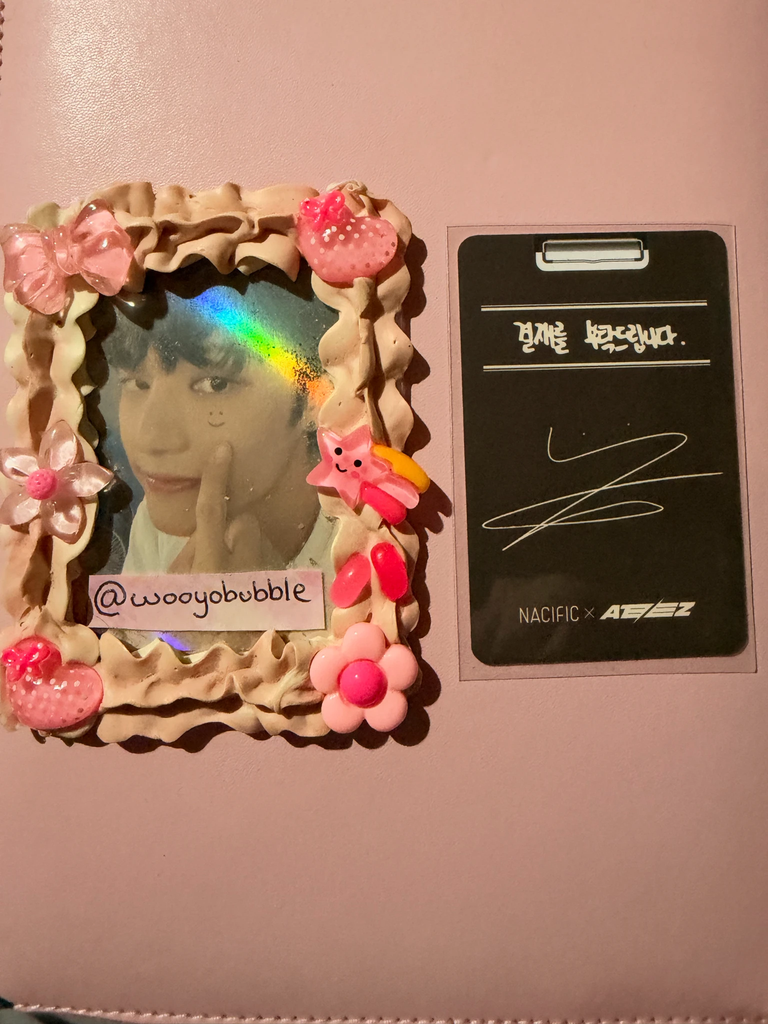 ATEEZ Wooyoung ATEEZ - Wooyoung - Ateez x Nacific Other round 3 nacific listing photo 2