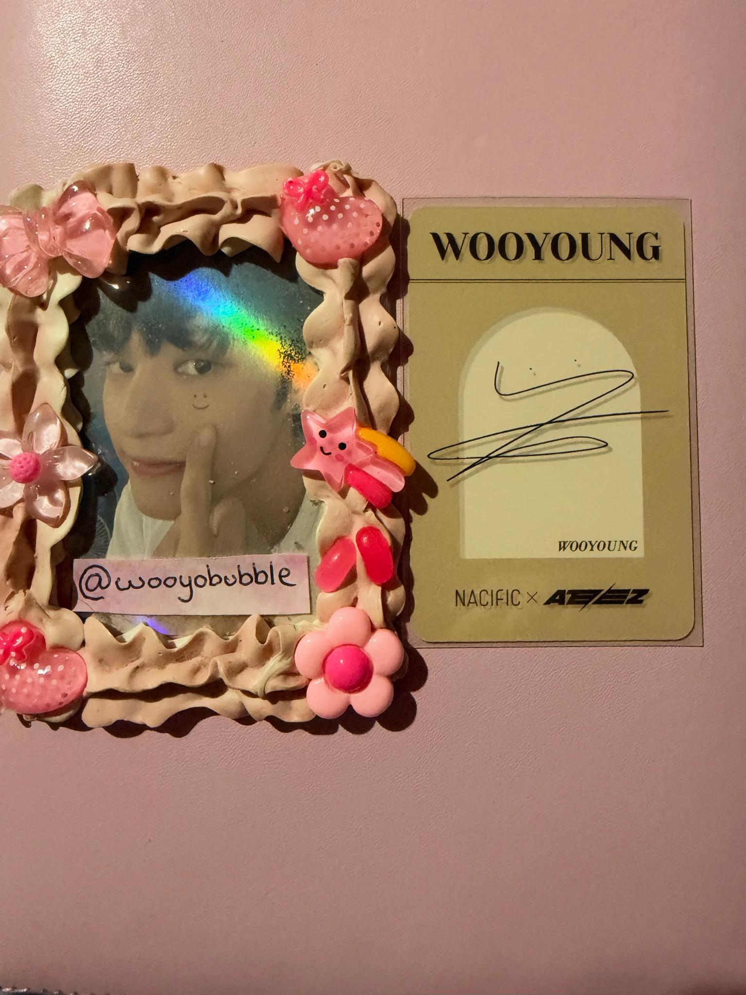 ATEEZ Wooyoung ATEEZ - Wooyoung - Ateez x Nacific Other round 9 nacific listing photo 2