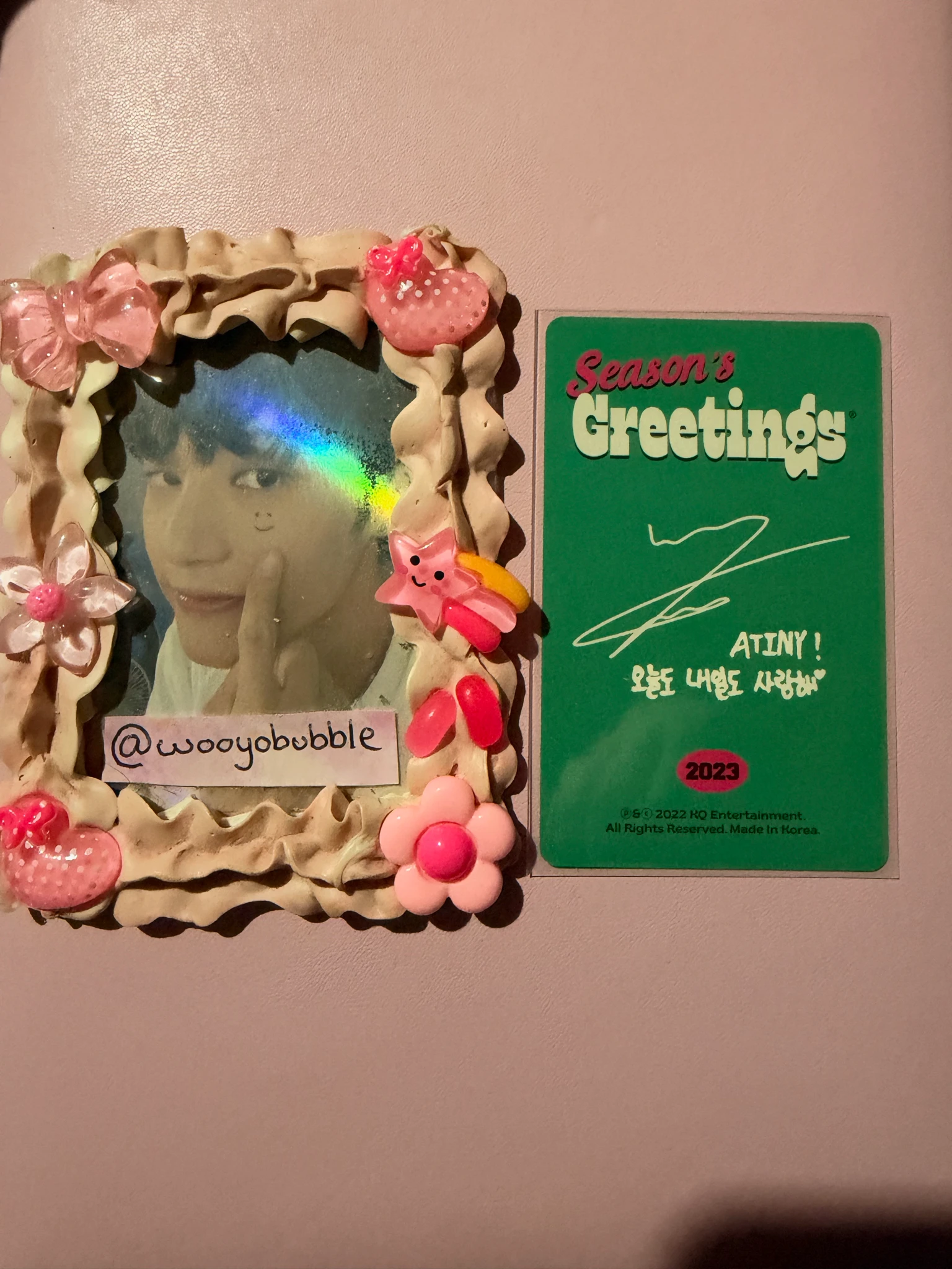 ATEEZ Wooyoung ATEEZ - Wooyoung - 2023 SEASONS GREETINGS Other kq shop season's greetings listing photo 2
