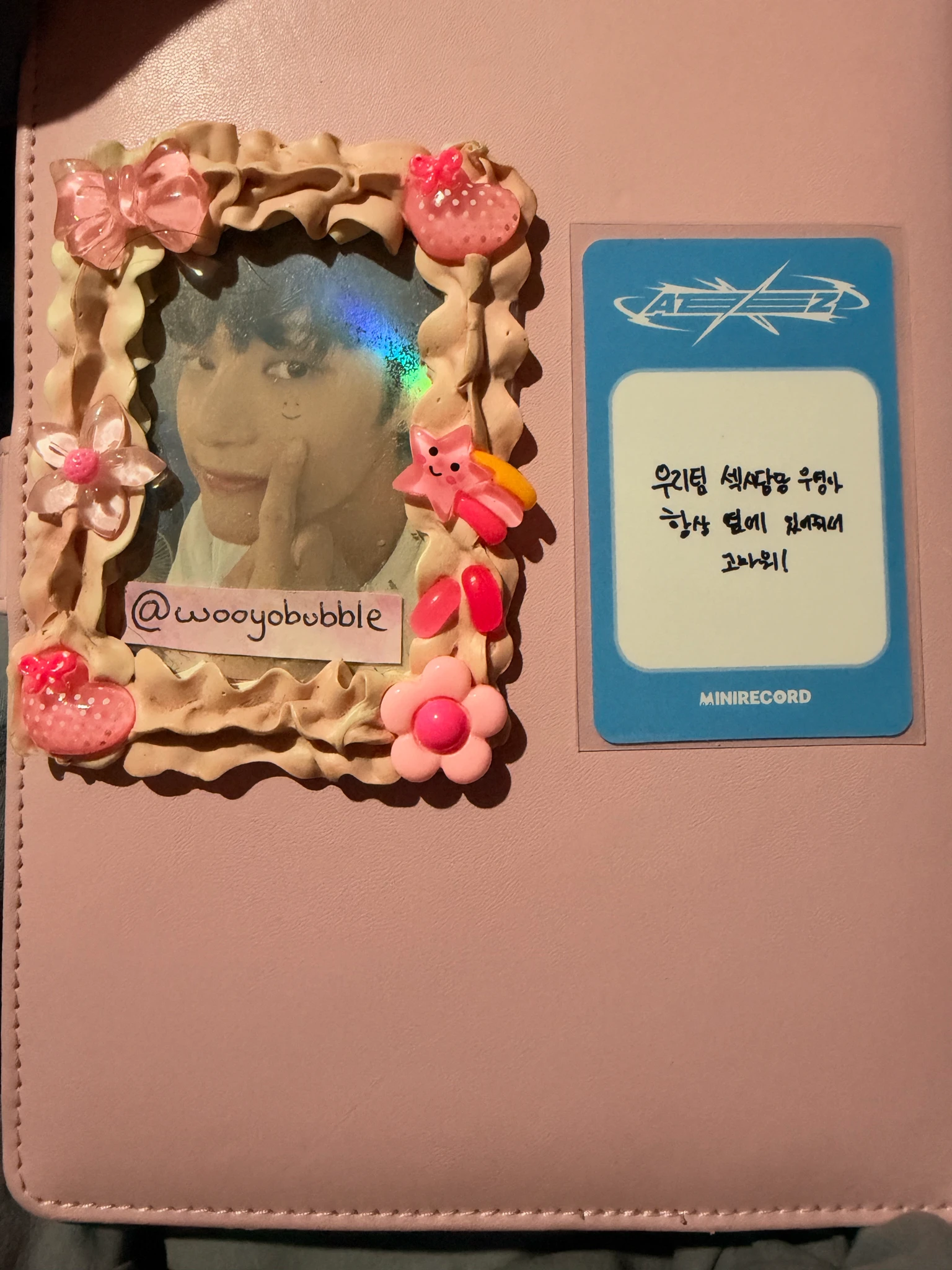 ATEEZ Wooyoung ATEEZ - Wooyoung - THE WORLD EP.FIN: WILL Album minirecord lucky draw platform version listing photo 2