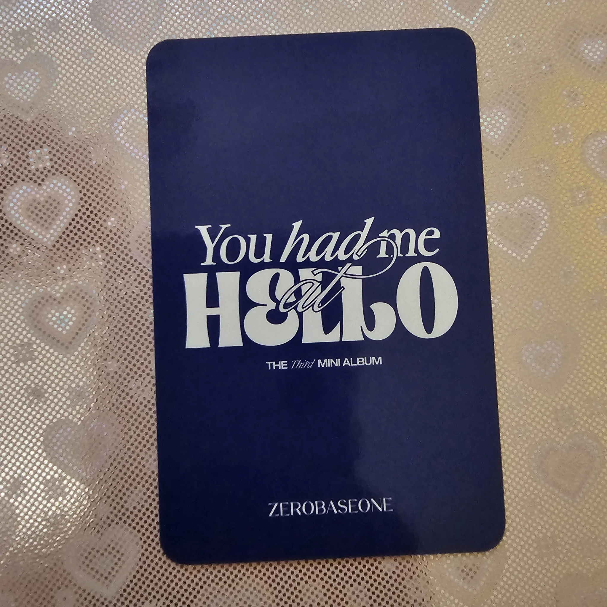 ZEROBASEONE Gyuvin ZEROBASEONE - Gyuvin - You Had Me at Hello Album ktown4u lucky draw (LD) set version listing photo 2