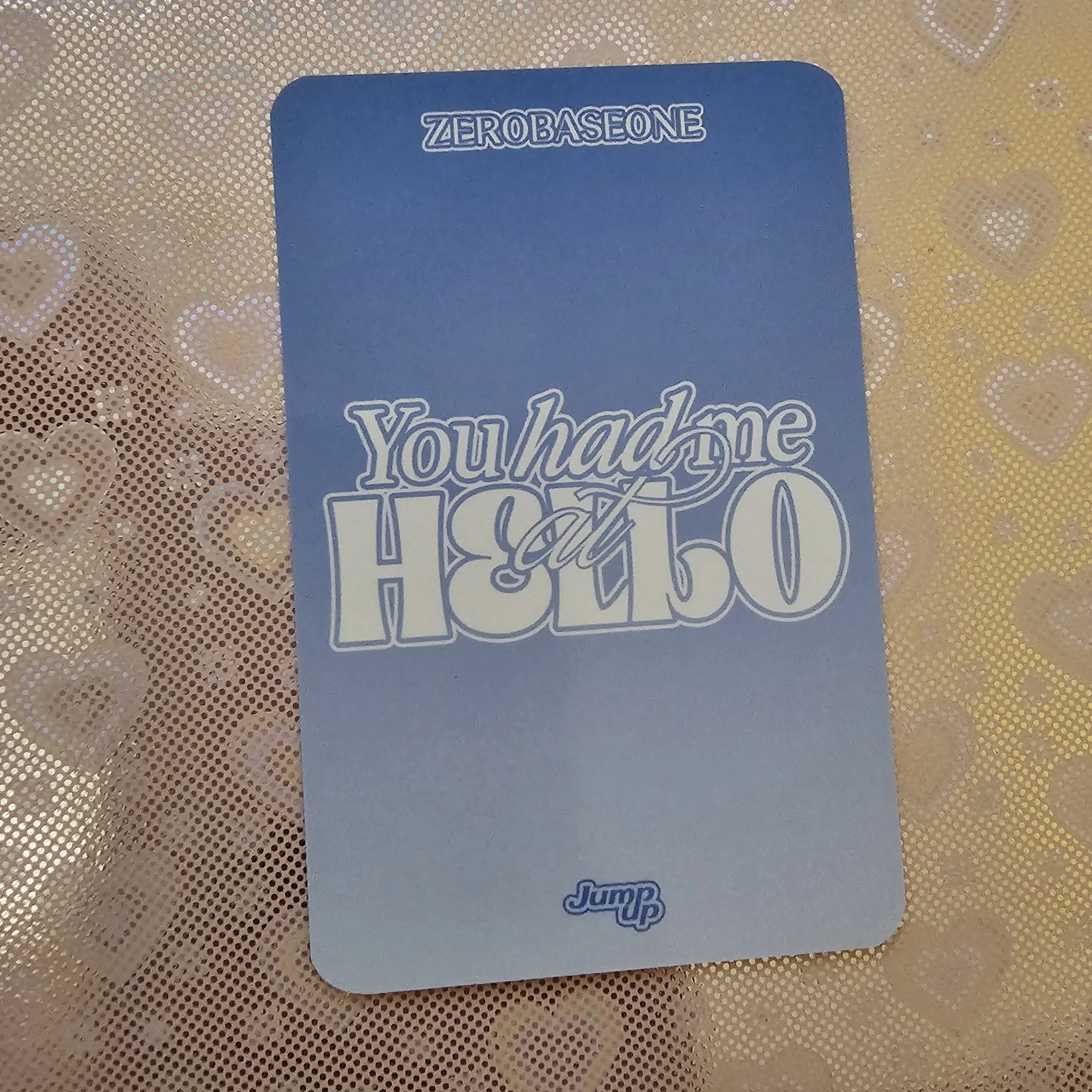 ZEROBASEONE Gyuvin ZEROBASEONE - Gyuvin - You Had Me at Hello Album zerose version jump up lucky draw (LD) listing photo 2