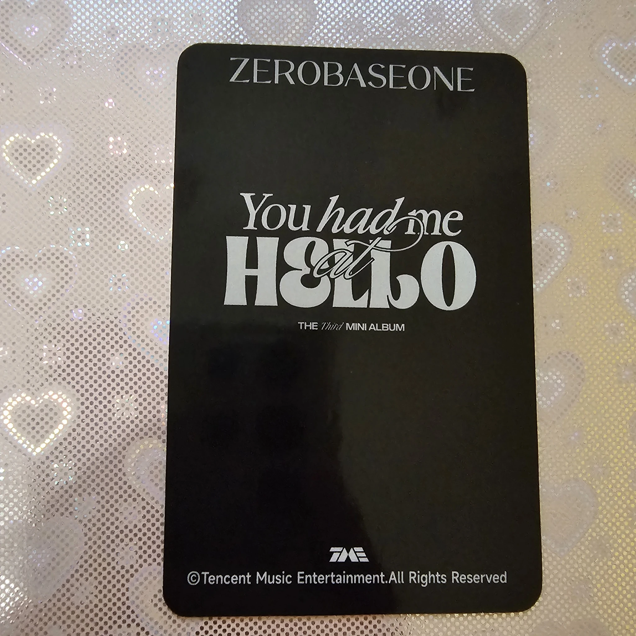 ZEROBASEONE Jiwoong ZEROBASEONE - Jiwoong - You Had Me at Hello Album qq music 2 star listing photo 2