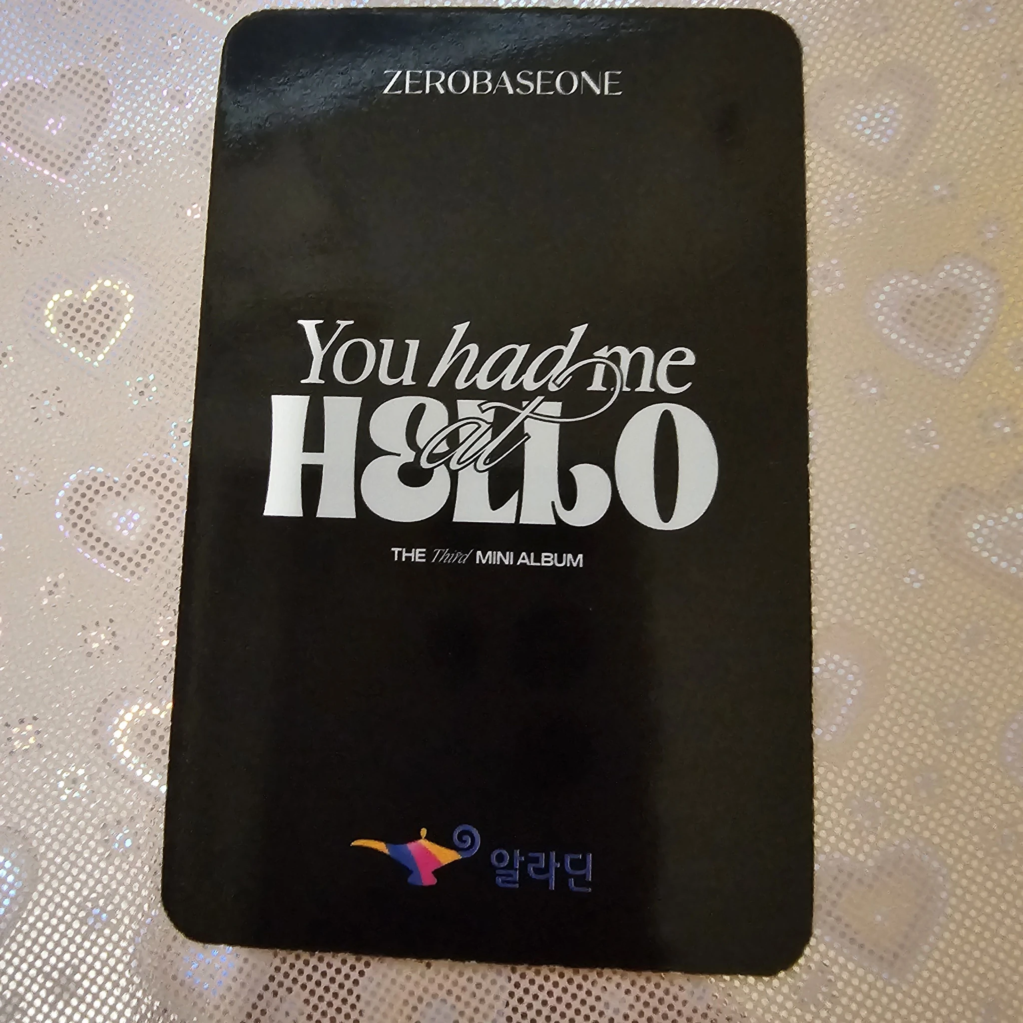 ZEROBASEONE Gyuvin ZEROBASEONE - Gyuvin - You had me at HELLO Album aladin pob (pre-order benefit) listing photo 2