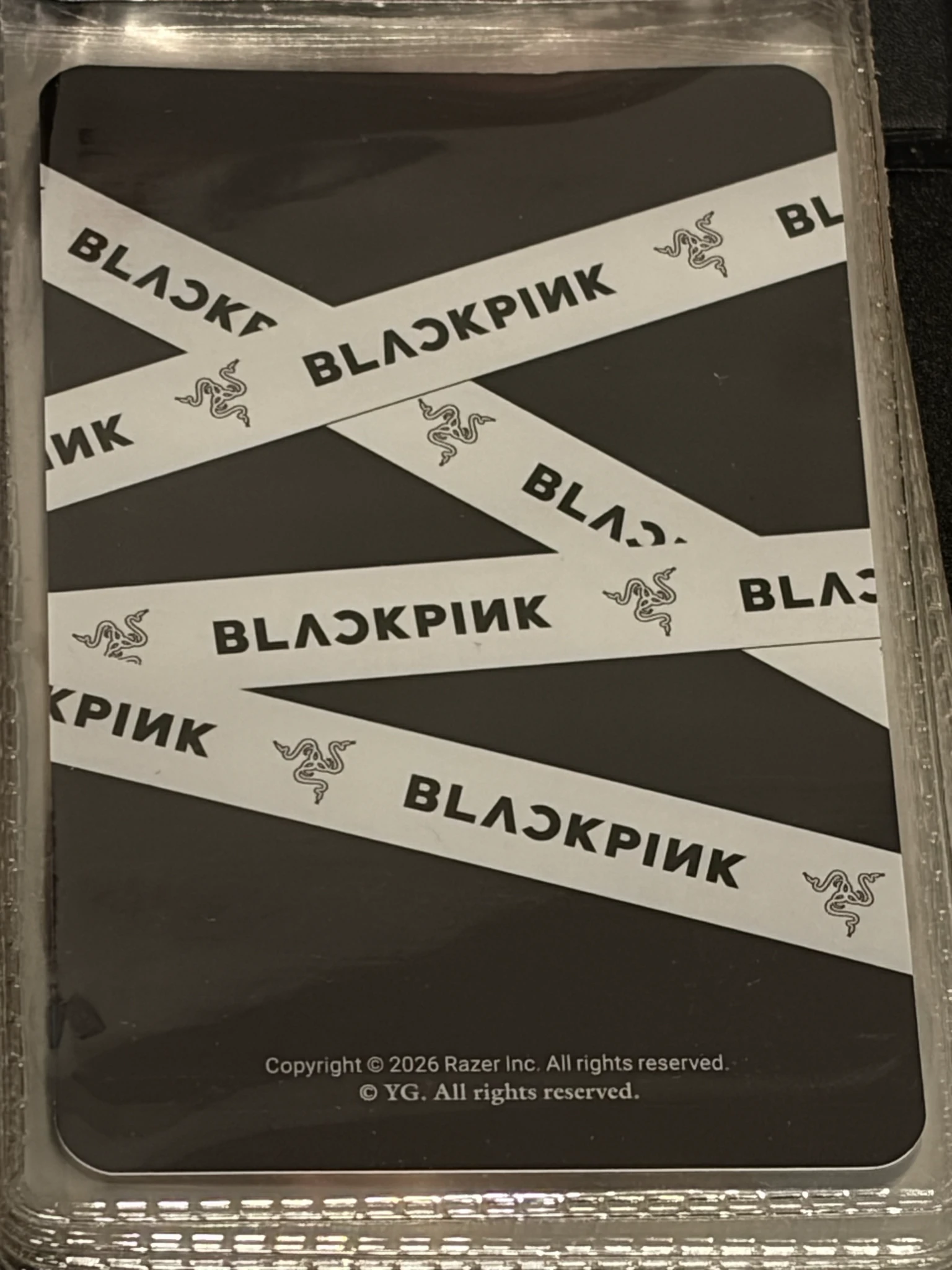 BLACKPINK Lisa BLACKPINK - Lisa - Blackpink x Razer Other merch photocard listing photo 2
