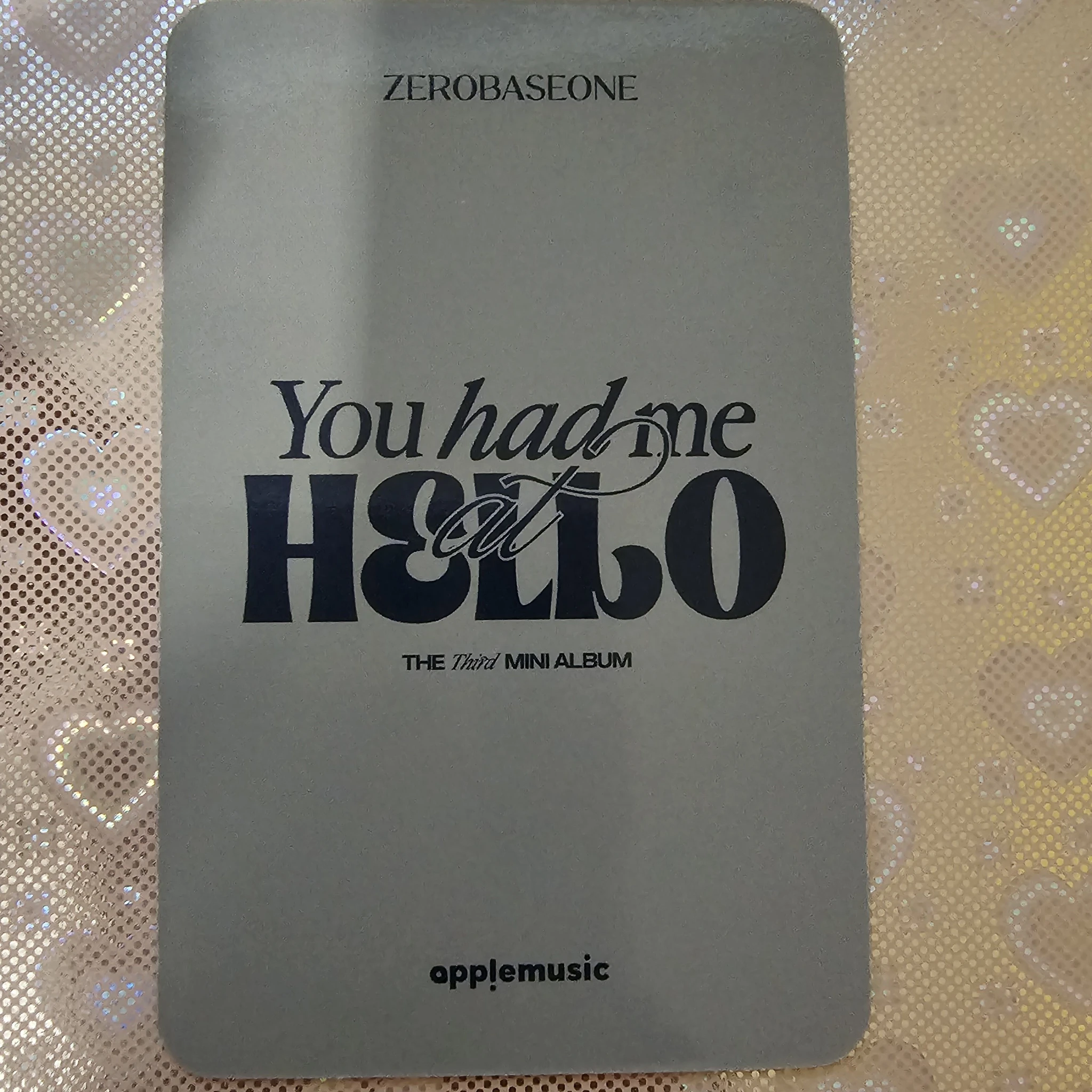 ZEROBASEONE Gunwook ZEROBASEONE - Gunwook - You had me at HELLO Album video call (fancall) apple music round 2 listing photo 2