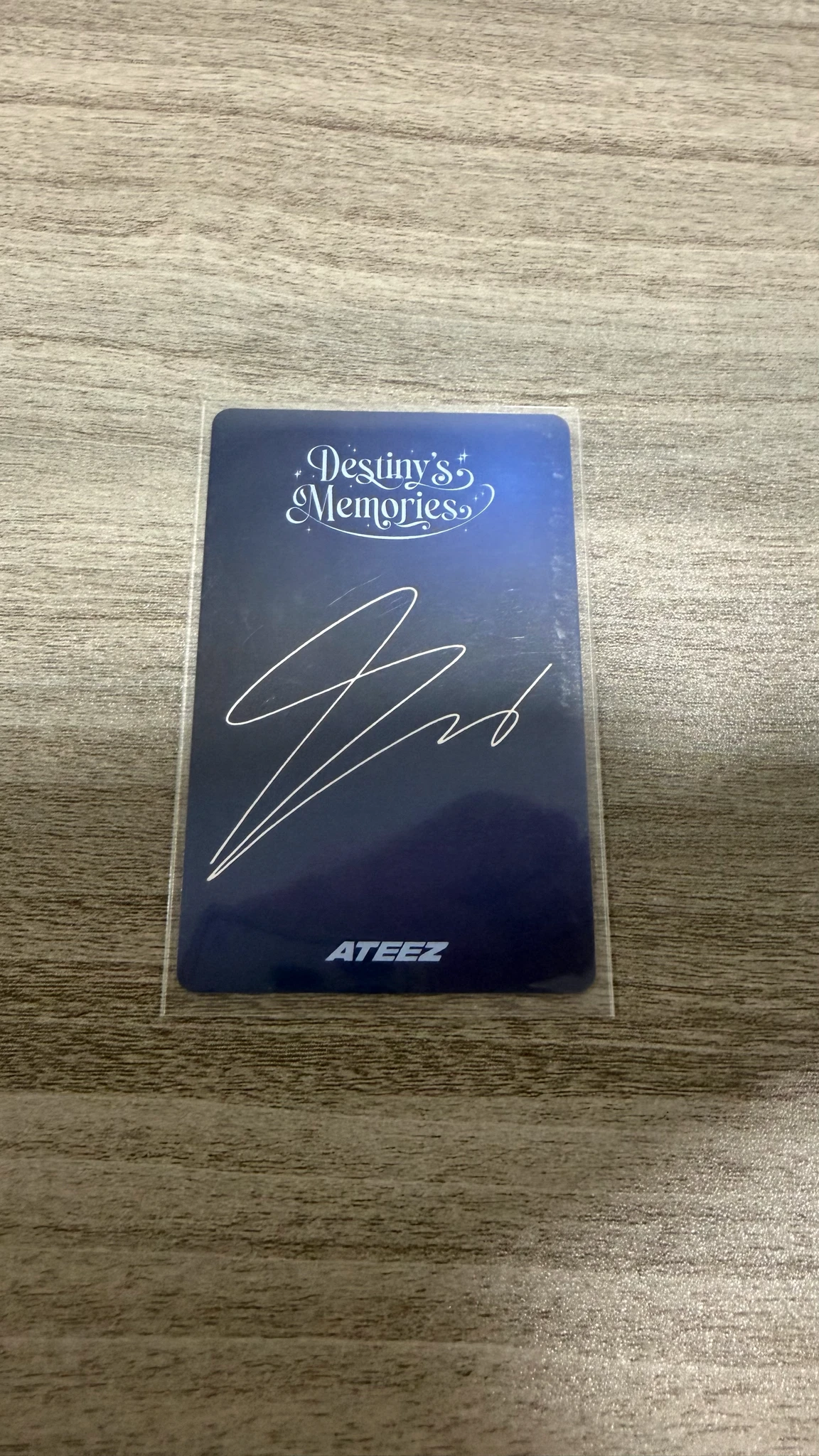 ATEEZ Seonghwa ATEEZ - Seonghwa - Destiny's Memories Exhibition Other trading card listing photo 2