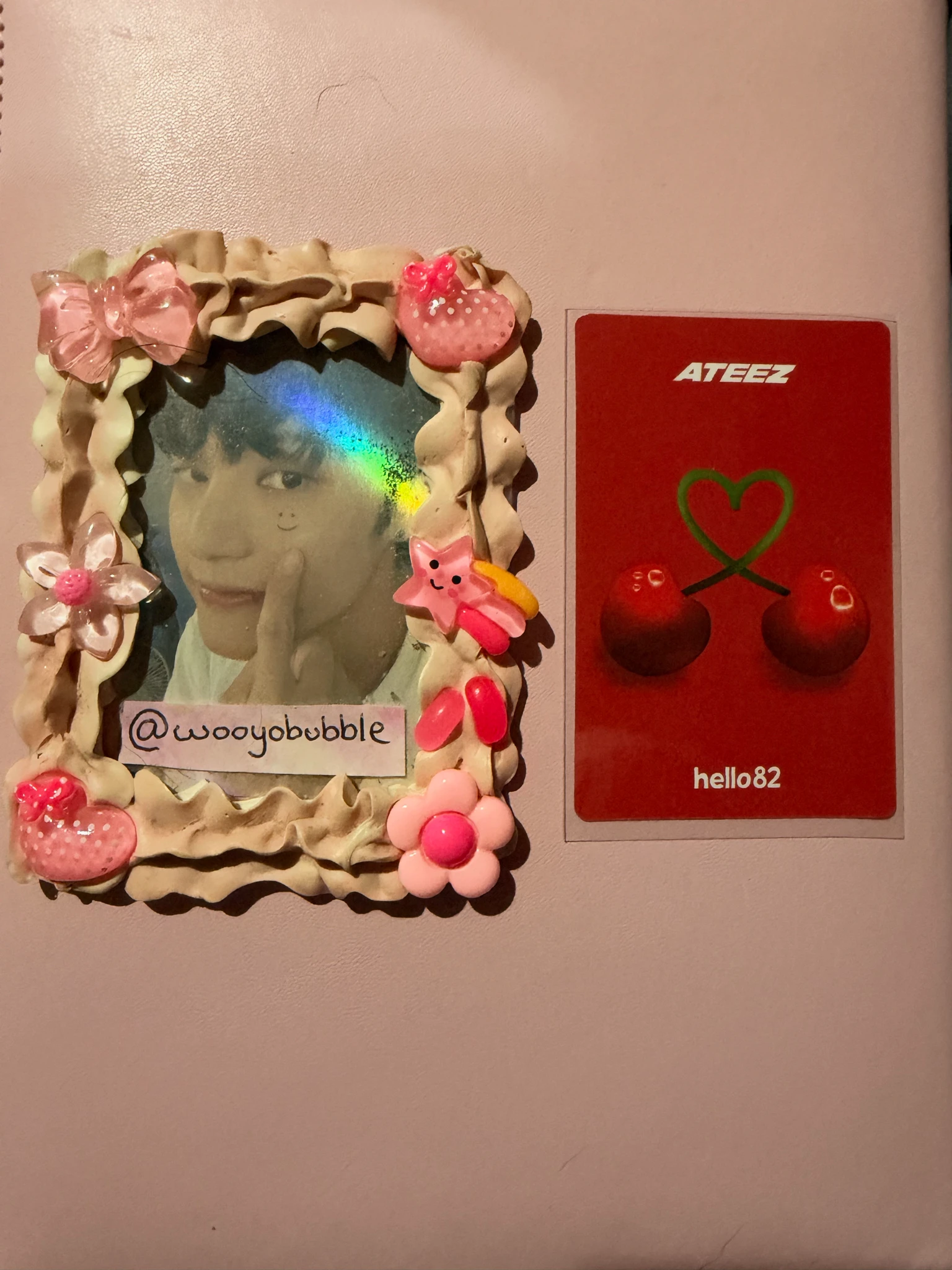 ATEEZ Wooyoung ATEEZ - Wooyoung - Golden Hour : Part.3 Album hello82 exclusive listing photo 2