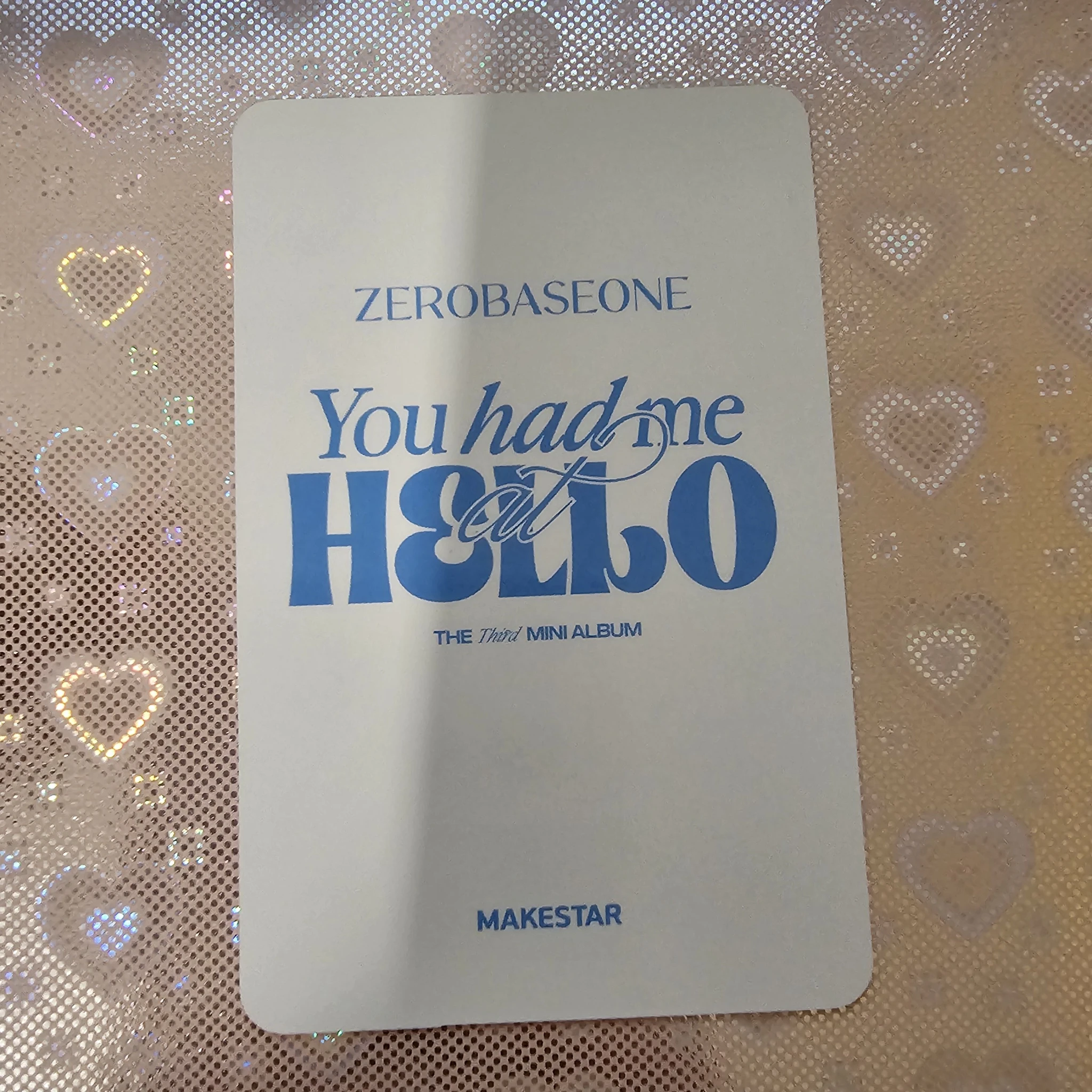 ZEROBASEONE Gyuvin ZEROBASEONE - Gyuvin - You Had Me at Hello Album makestar video call (fancall) round 1 zerose version listing photo 2
